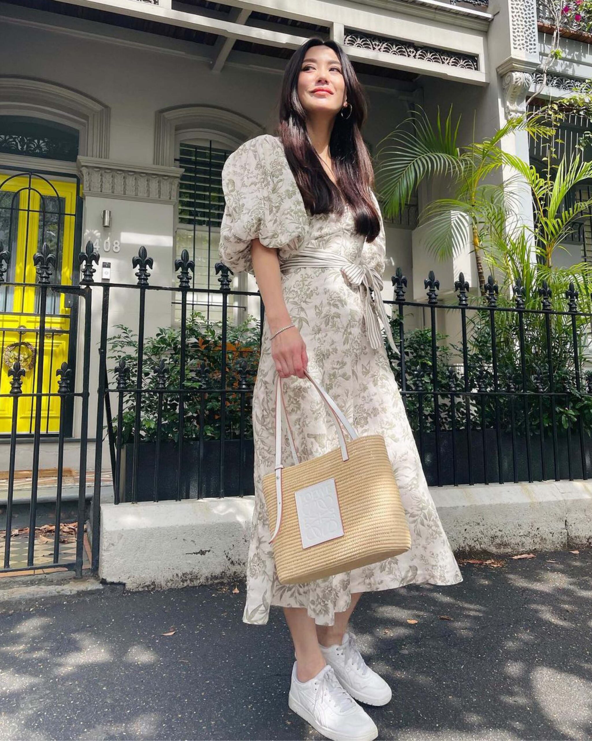 Regency style modern wardrobe closet Phyllis Quek Bridgerton puff sleeves