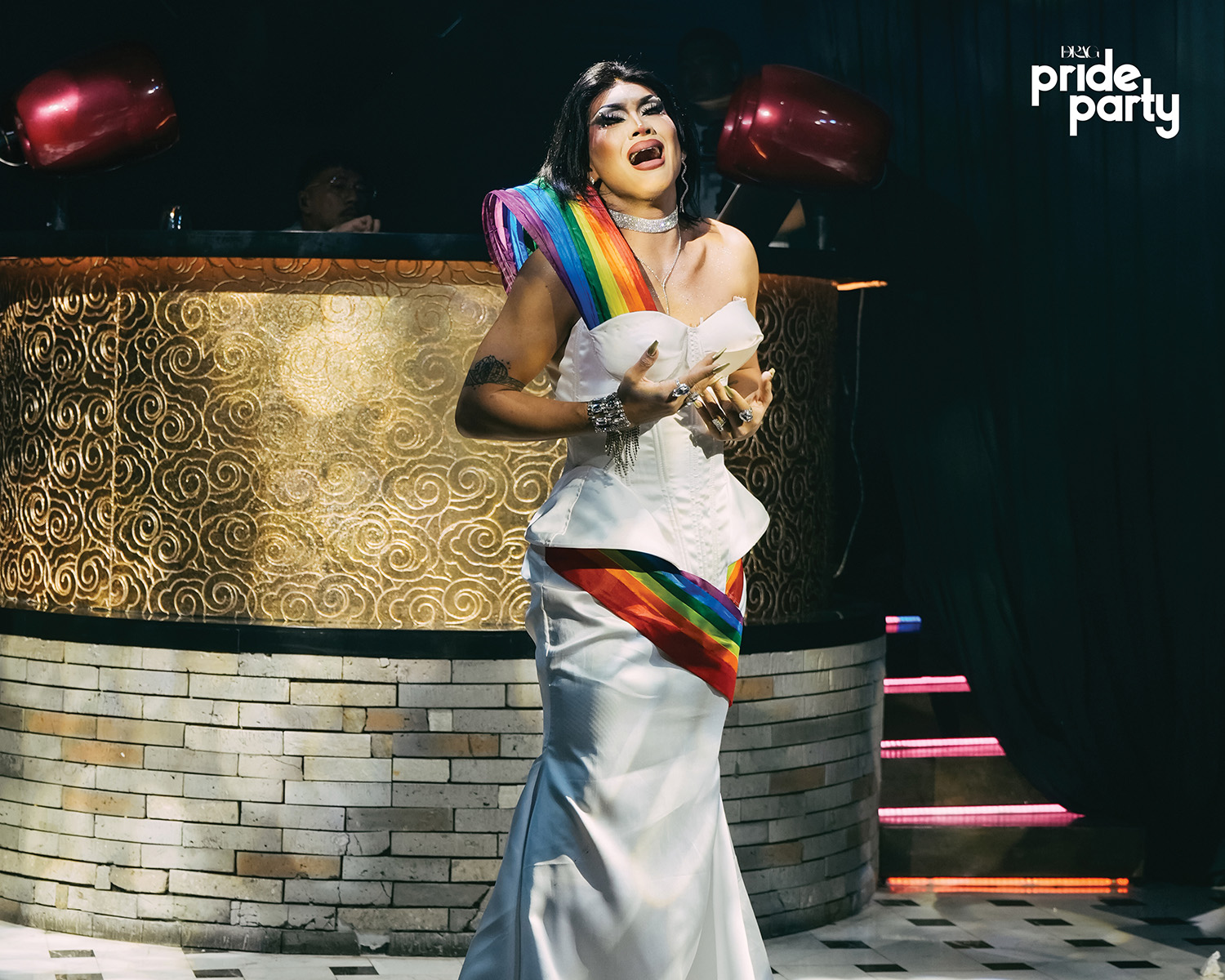 Muah Dayaw from House of Xilhouette MEGA Drag Pride Party