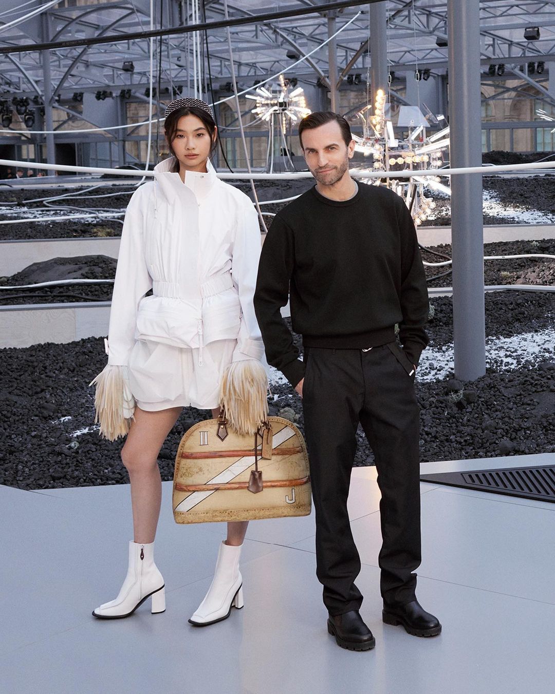 Bubble Skirt voluminous trend comeback Louis Vuitton Cruise 2025 F/W24