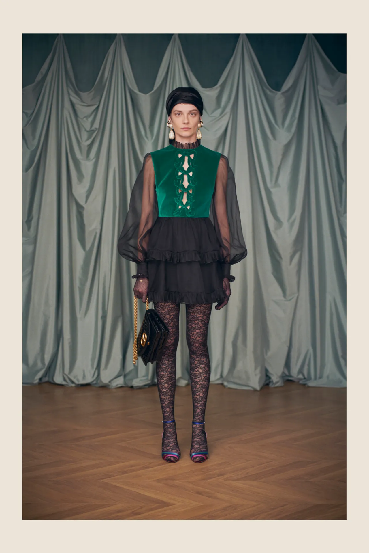 Alessandro Michele calls it “hyper beauty”. Titled, Avant les Début, the collection reveals Valentino's ultra-glamorous side.