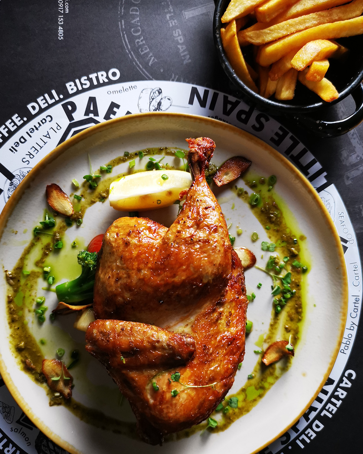 Roasted Chicken at Salcedo Makati