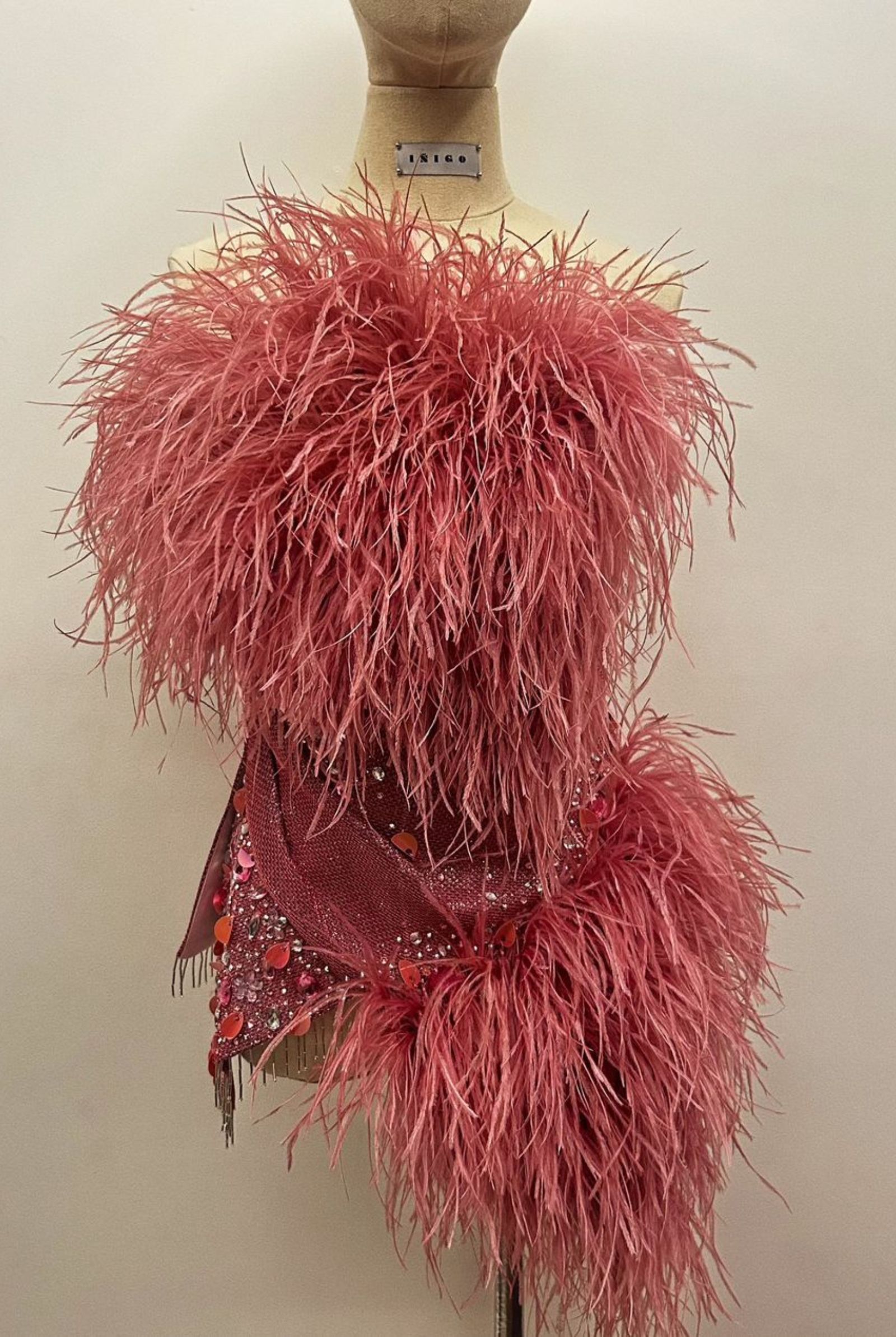 BINI Stacey in Iñigo Villegas solo performance pink