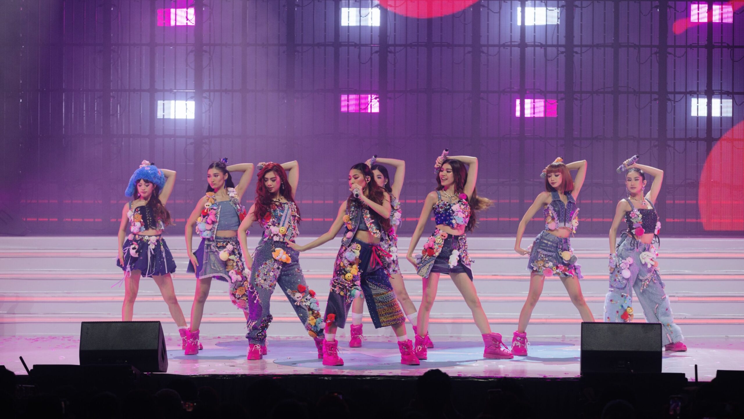 BINI members in custom Marian Zara for their BINIverse concert