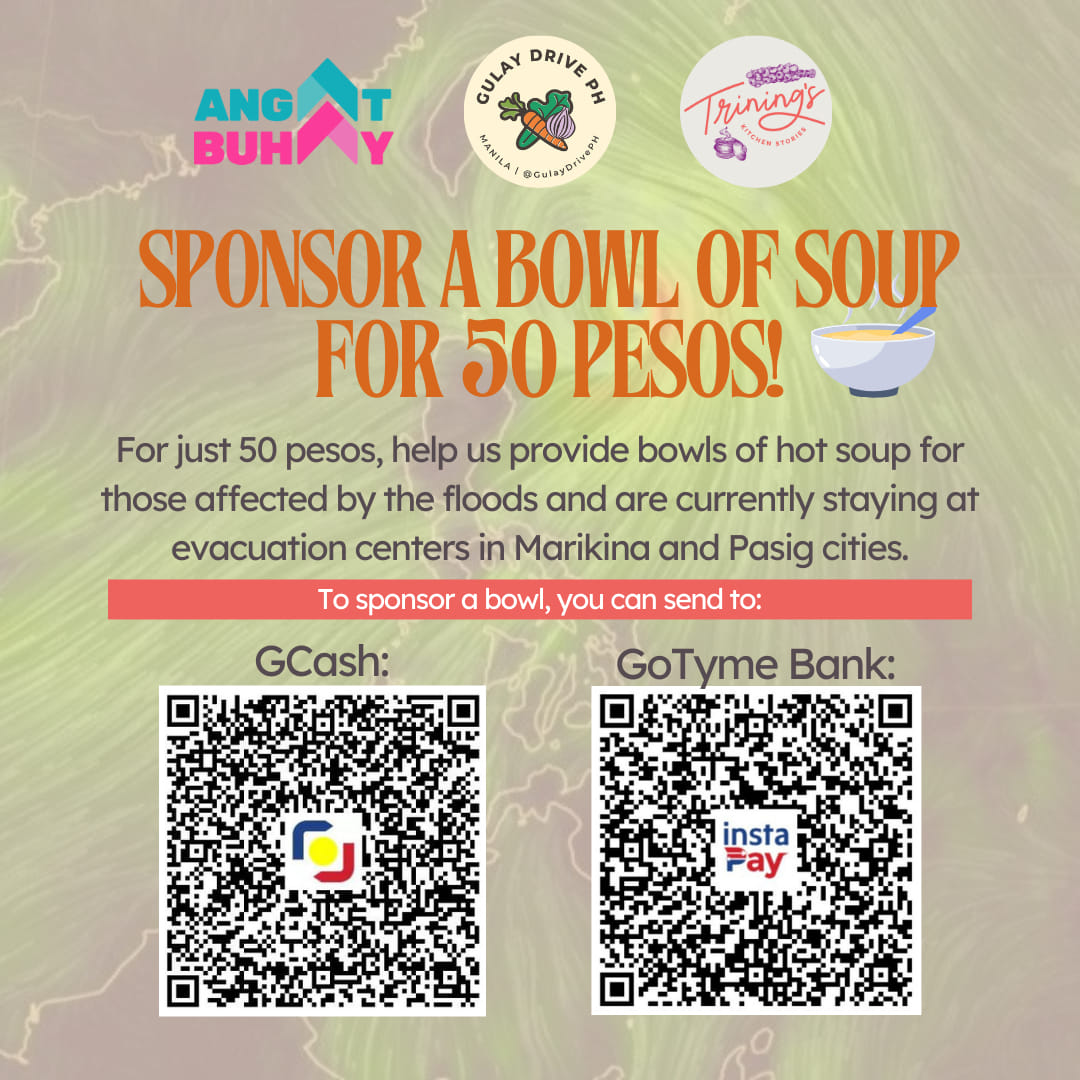 Gulay Drive PH and Trining's Typhoon Carina Donations