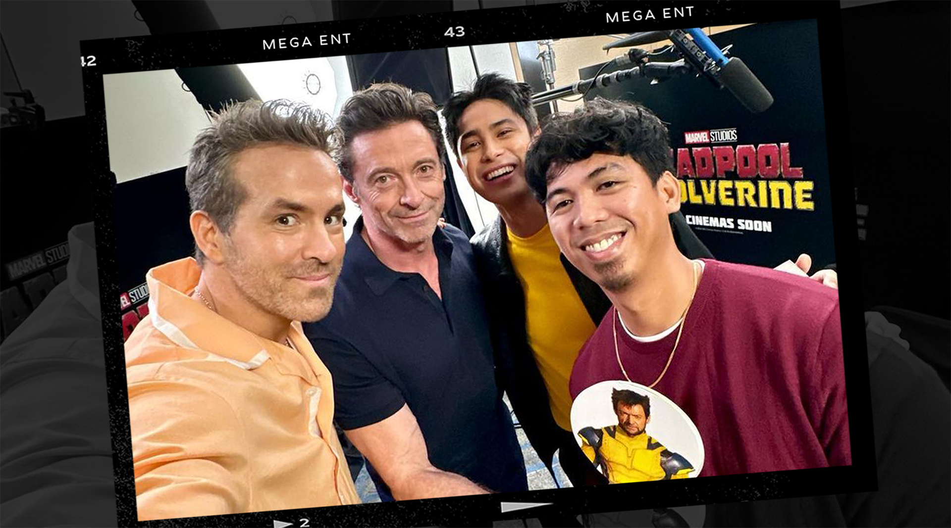 Donny Pangilinan Cong TV Hugh Jackman Ryan Reynolds interview Deadpool & Wolverine