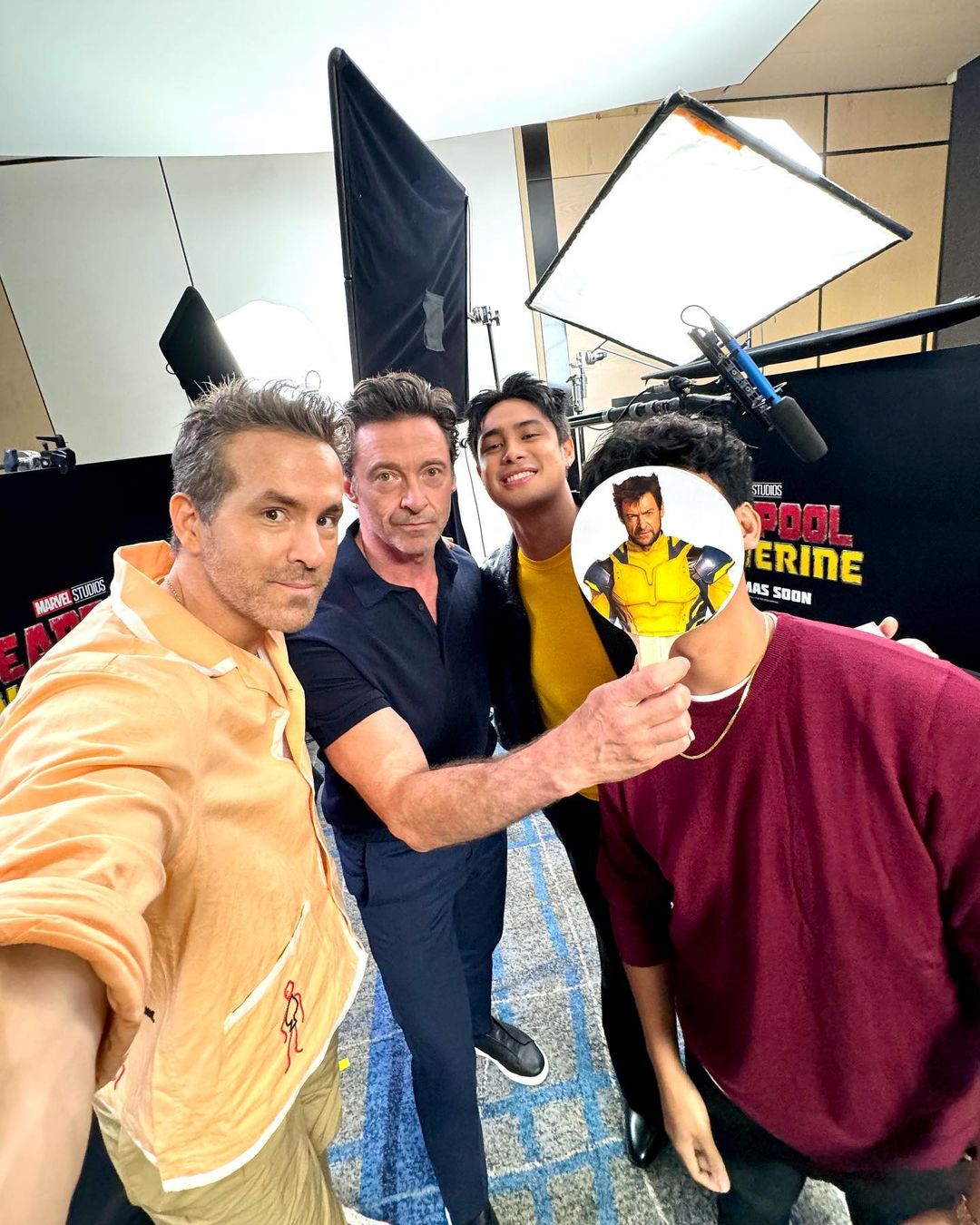 Donny Pangilinan Cong TV Hugh Jackman Ryan Reynolds interview Deadpool & Wolverine