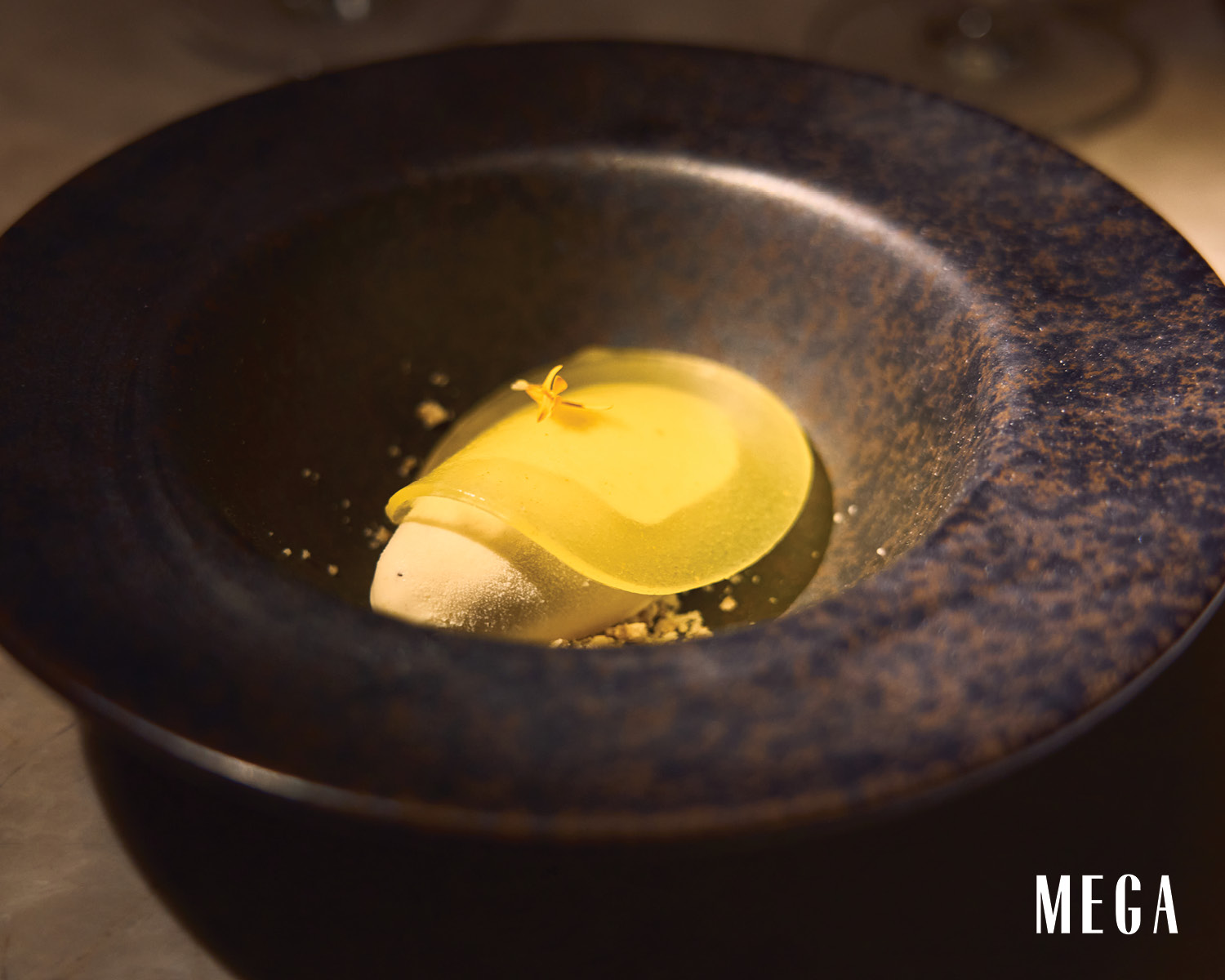Popcorn Ice Cream and Queso de Bola by Chef Jordan Andino