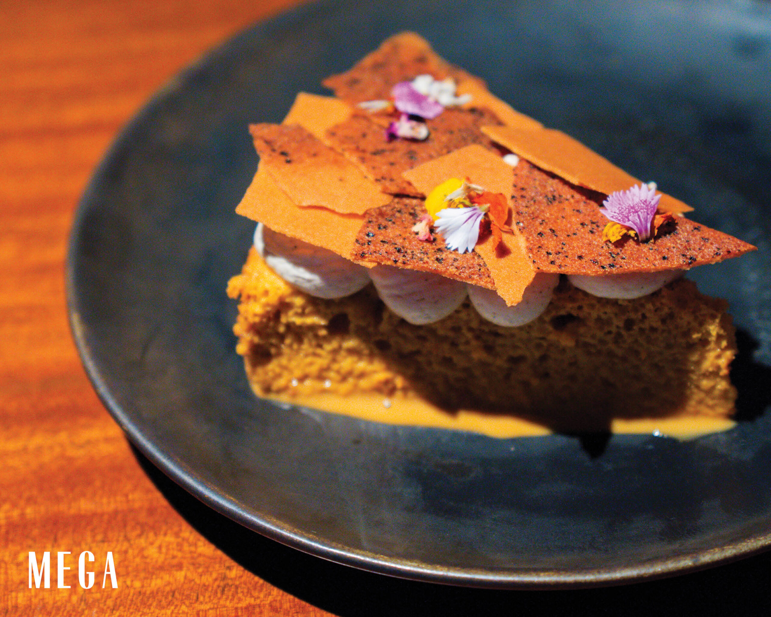 Thai milk tea tres leches at Papillon in Poblacion, Salcedo Village Makati