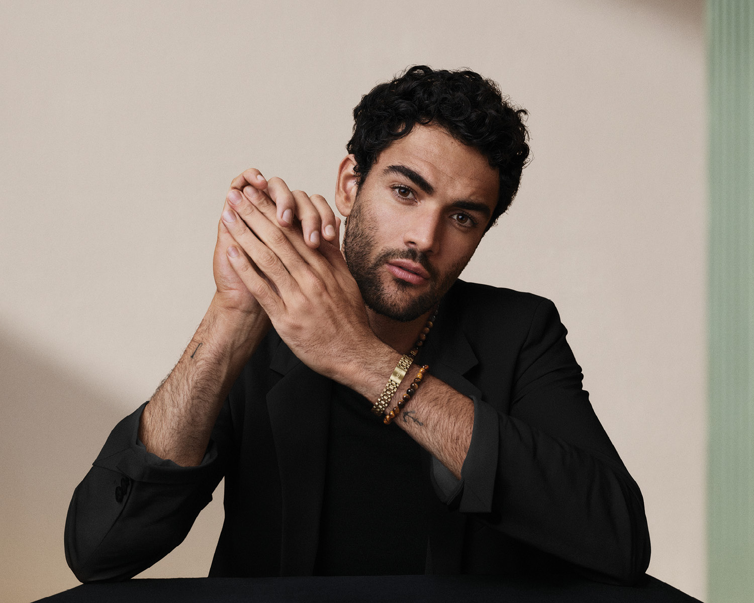 mega BOSS FW24 campaign with Matteo Berrettini