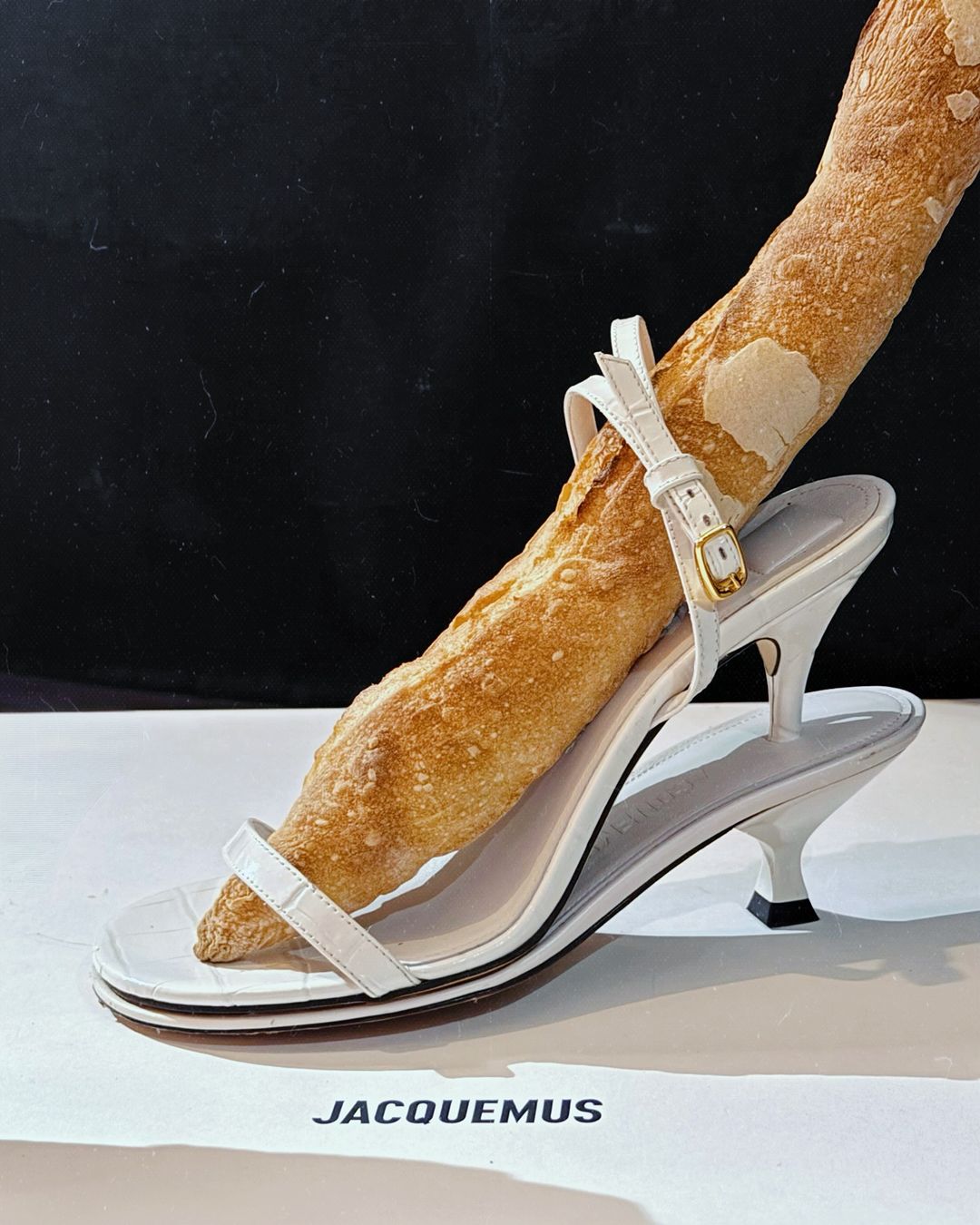 jacquemus double heeled sandal high fashion french designer jaz reyes prenup