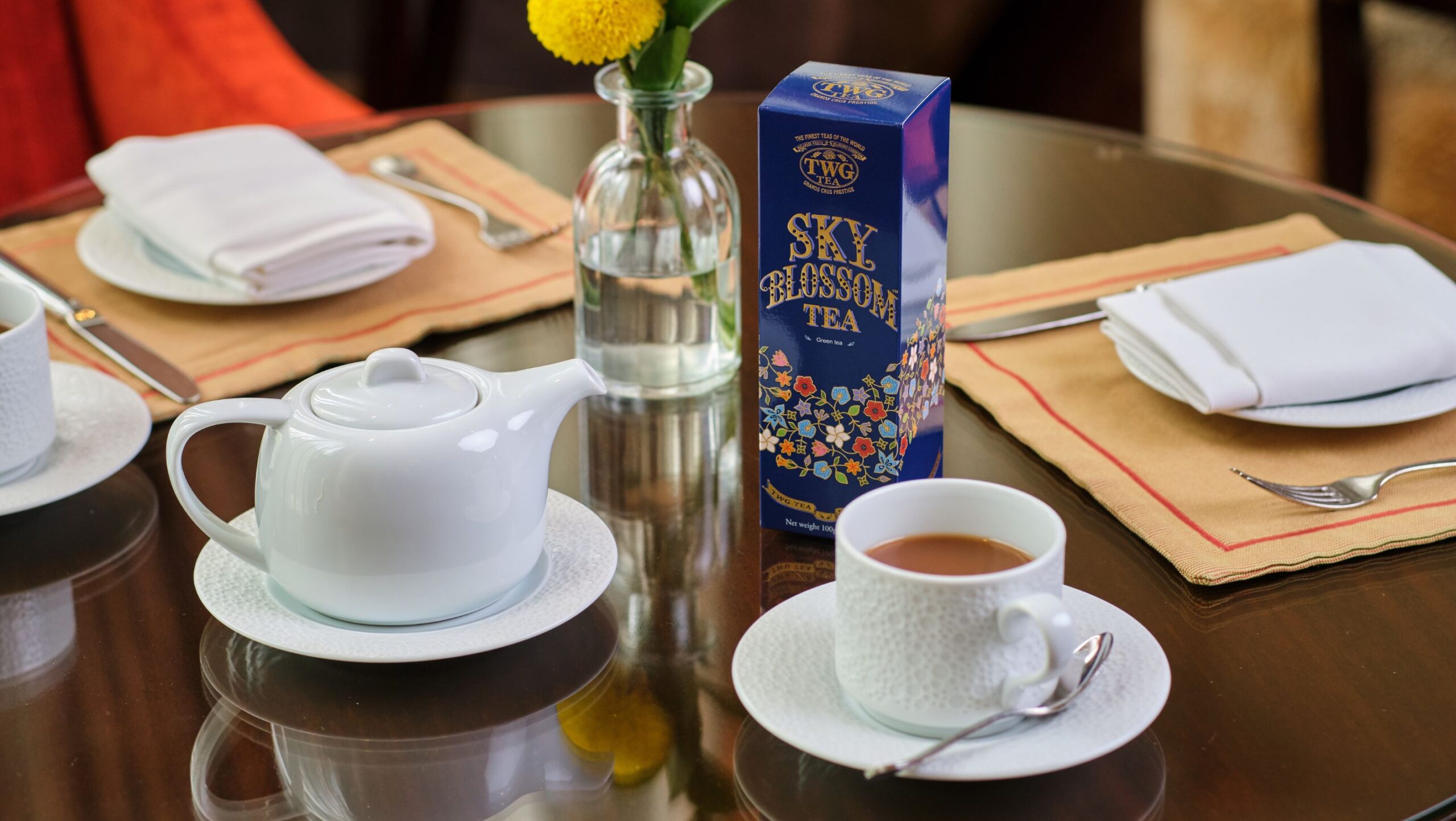 Singapore Airlines Café Sky Blossom Tea