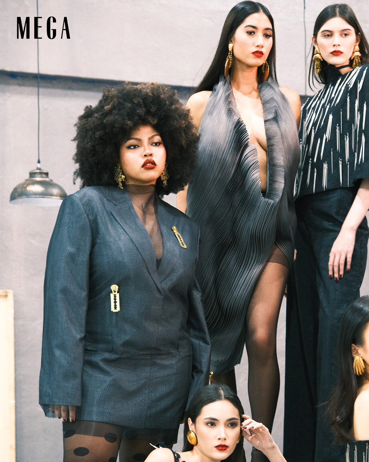 MEGA September 2024 issue featuring curvy models Jeska Sta. Teresa and Teo Cordial