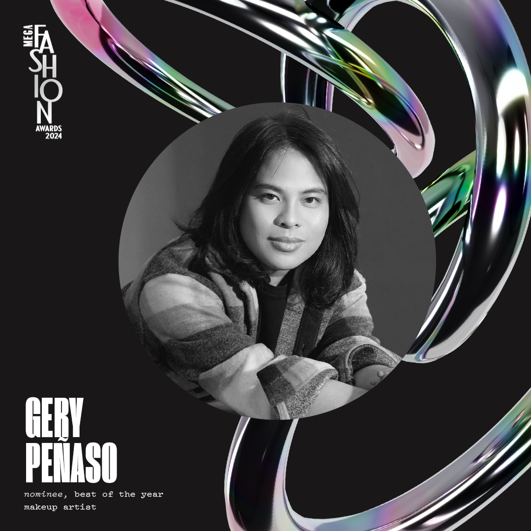 MEGA Fashion Awards 2024 Best of the Year Makeup Artist nominee Gery Penaso