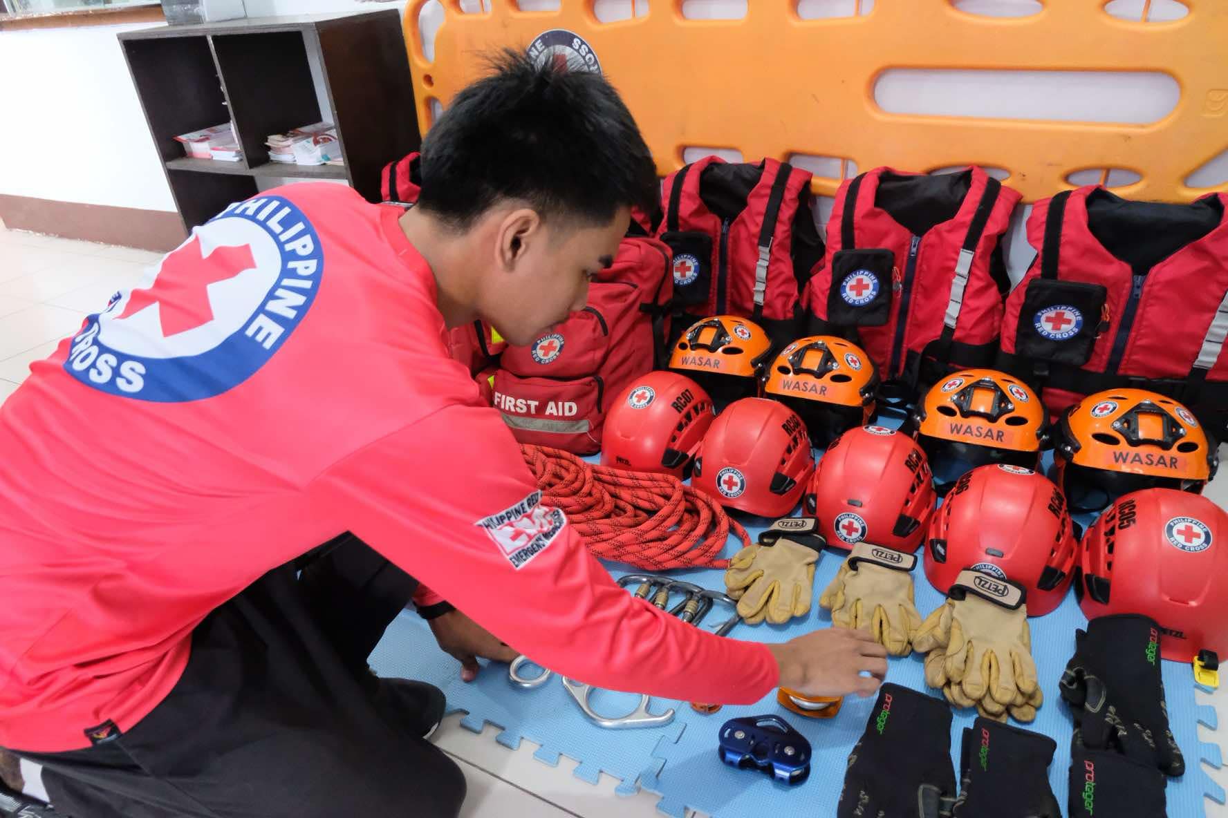 Philippine Red Cross preparing for the aftereffects of Typhoon Kristine with over 2 million volunteers