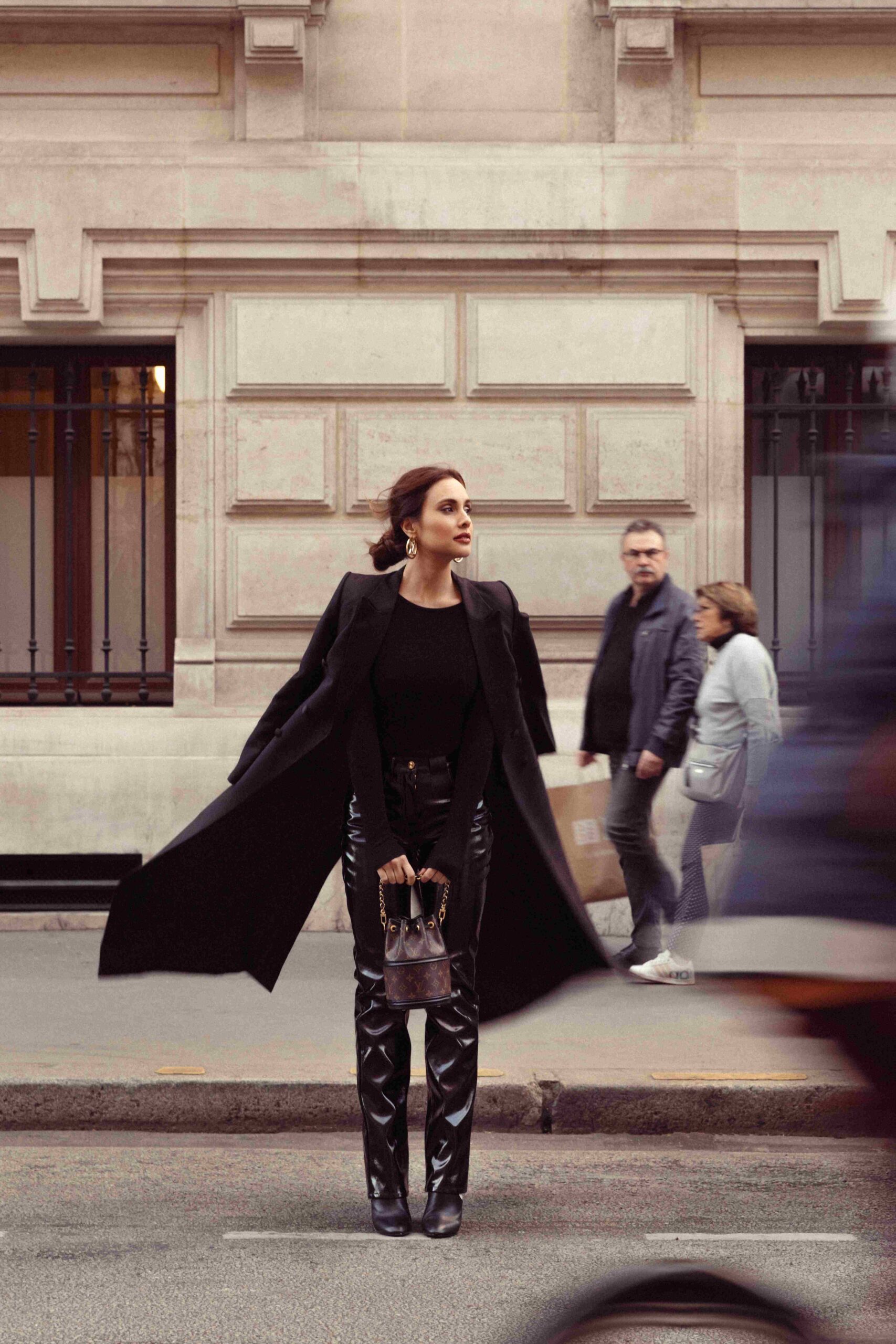 mega max collins milan paris fashion week pfw mfw louis vuitton ss25 dion trinidad