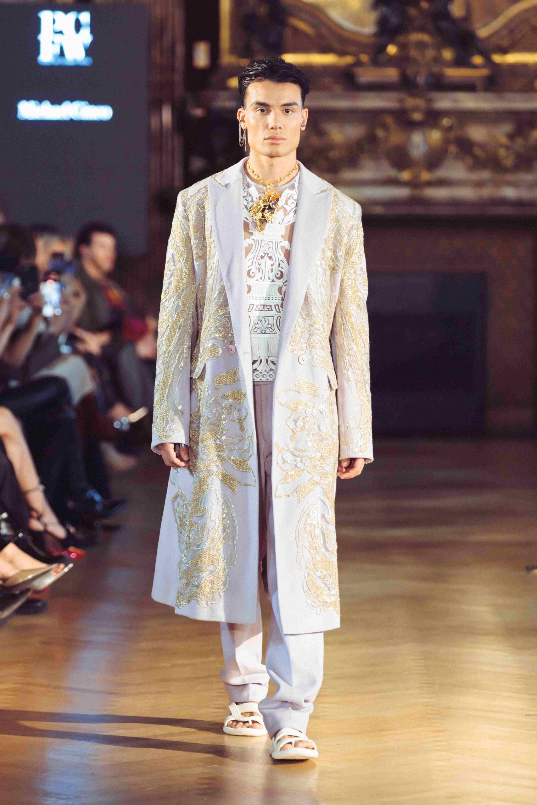 michael cinco pfw paris fashion week ss25 rome