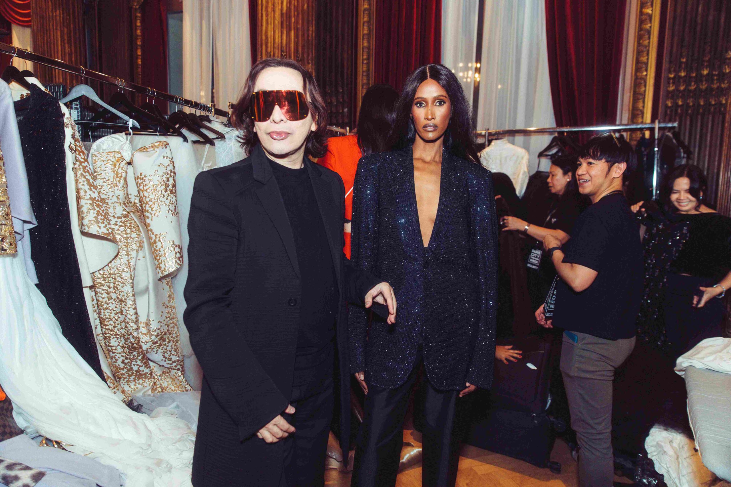 michael cinco pfw paris fashion week ss25 rome chanel ayan muse