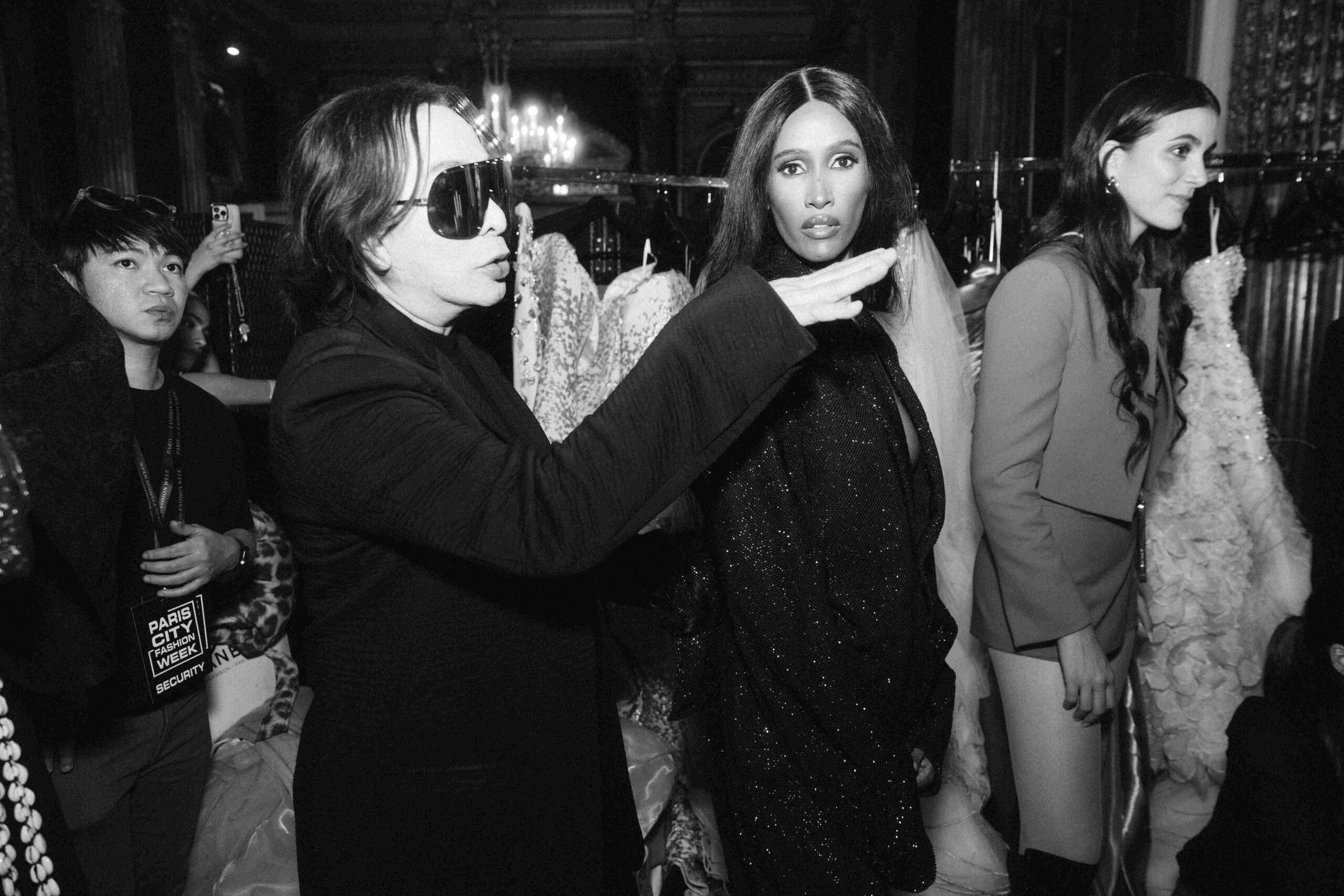 michael cinco pfw paris fashion week ss25 rome chanel ayan muse