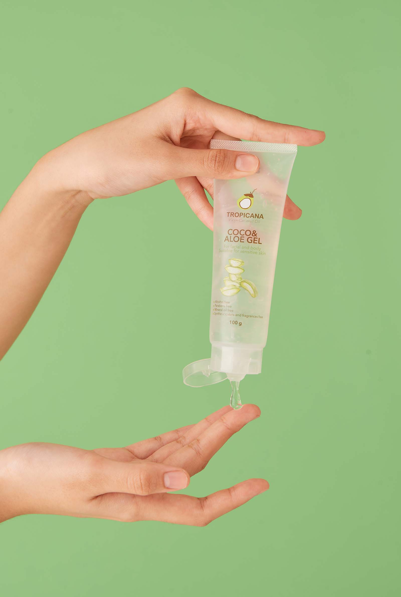 tropicana coco and aloe gel