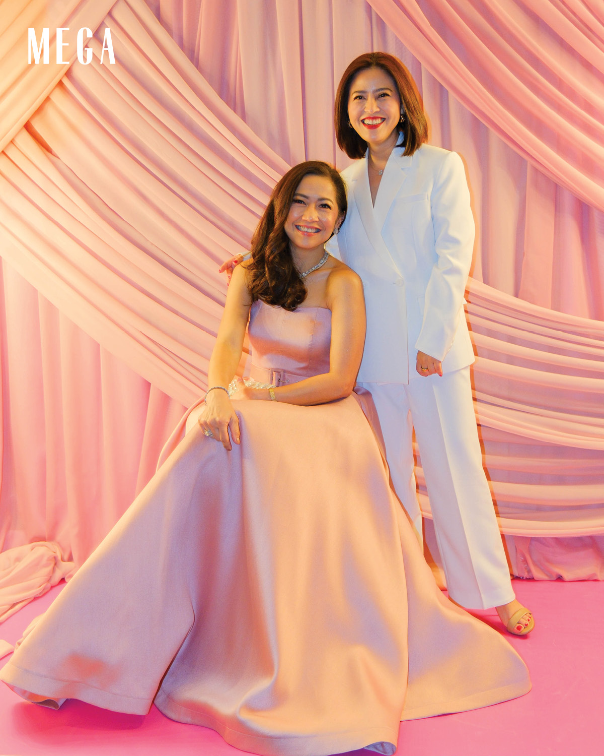 Dr. Marie Cruz-Javier and Rhodora Jimenez