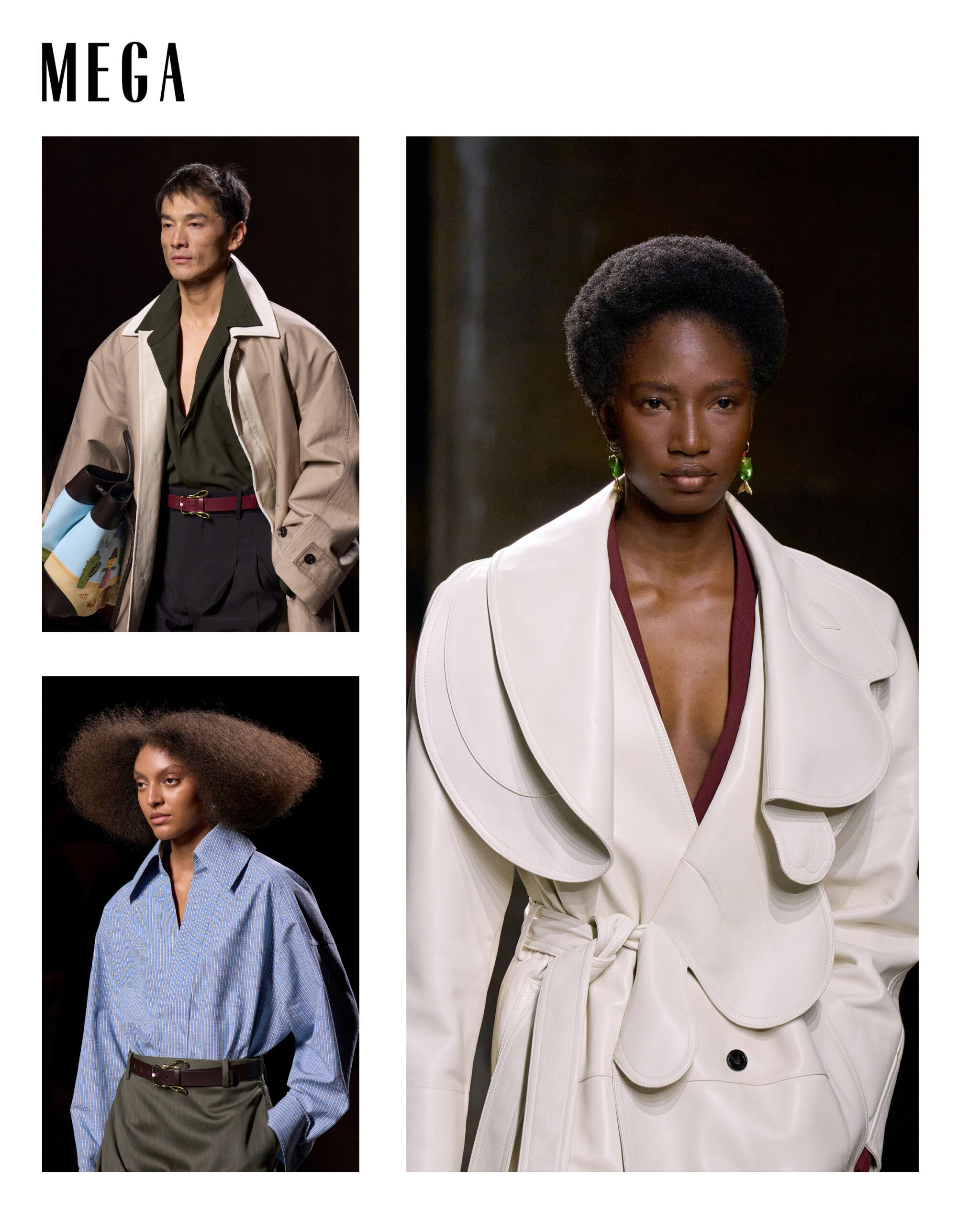 Have someone reserve the boardroom—in the new power suit spotted at the S/S25 shows, the ‘80s look means serious business golden bottega veneta