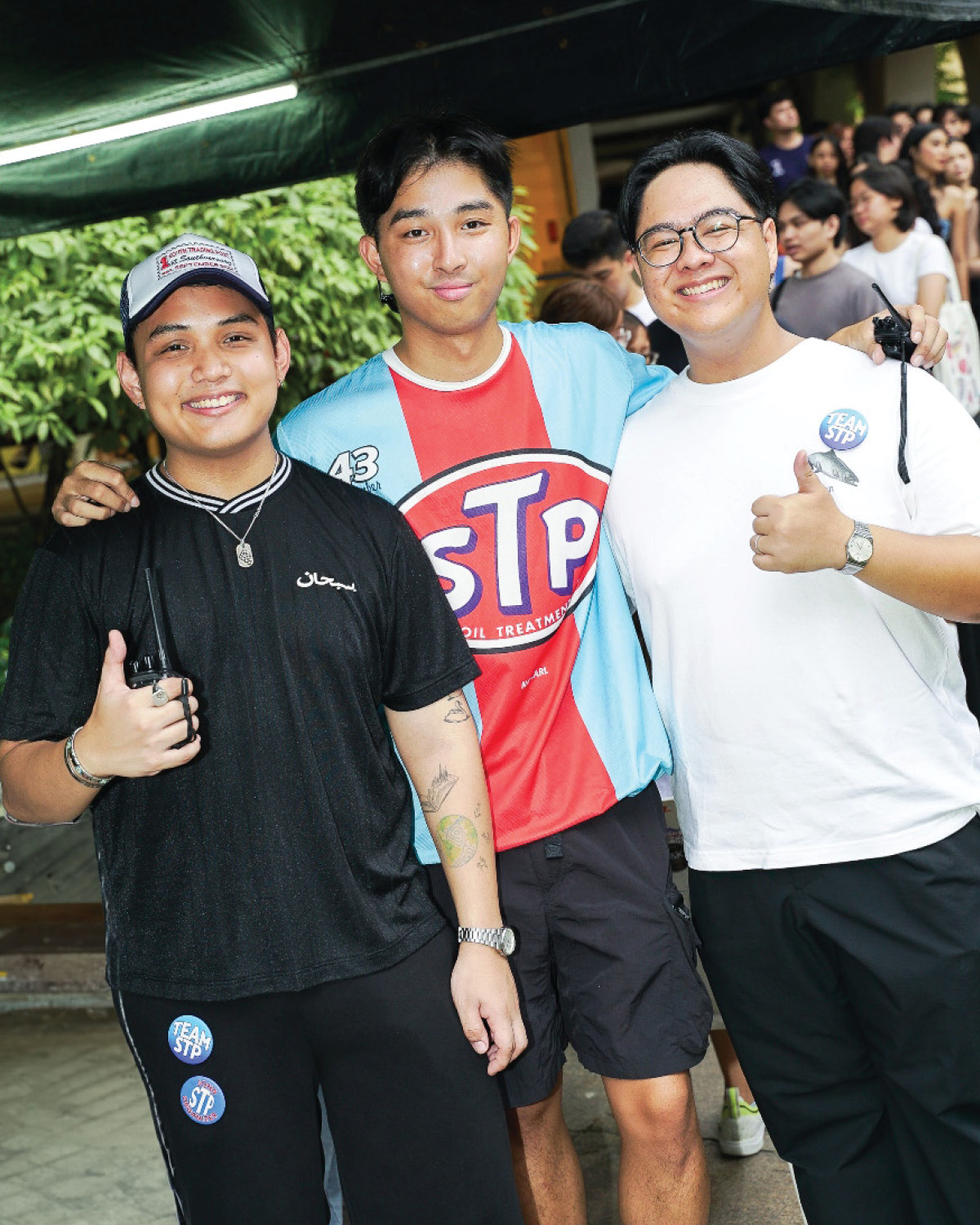 Justin Francisco, John Reyes, and Dime Ocampo of South Trading Post