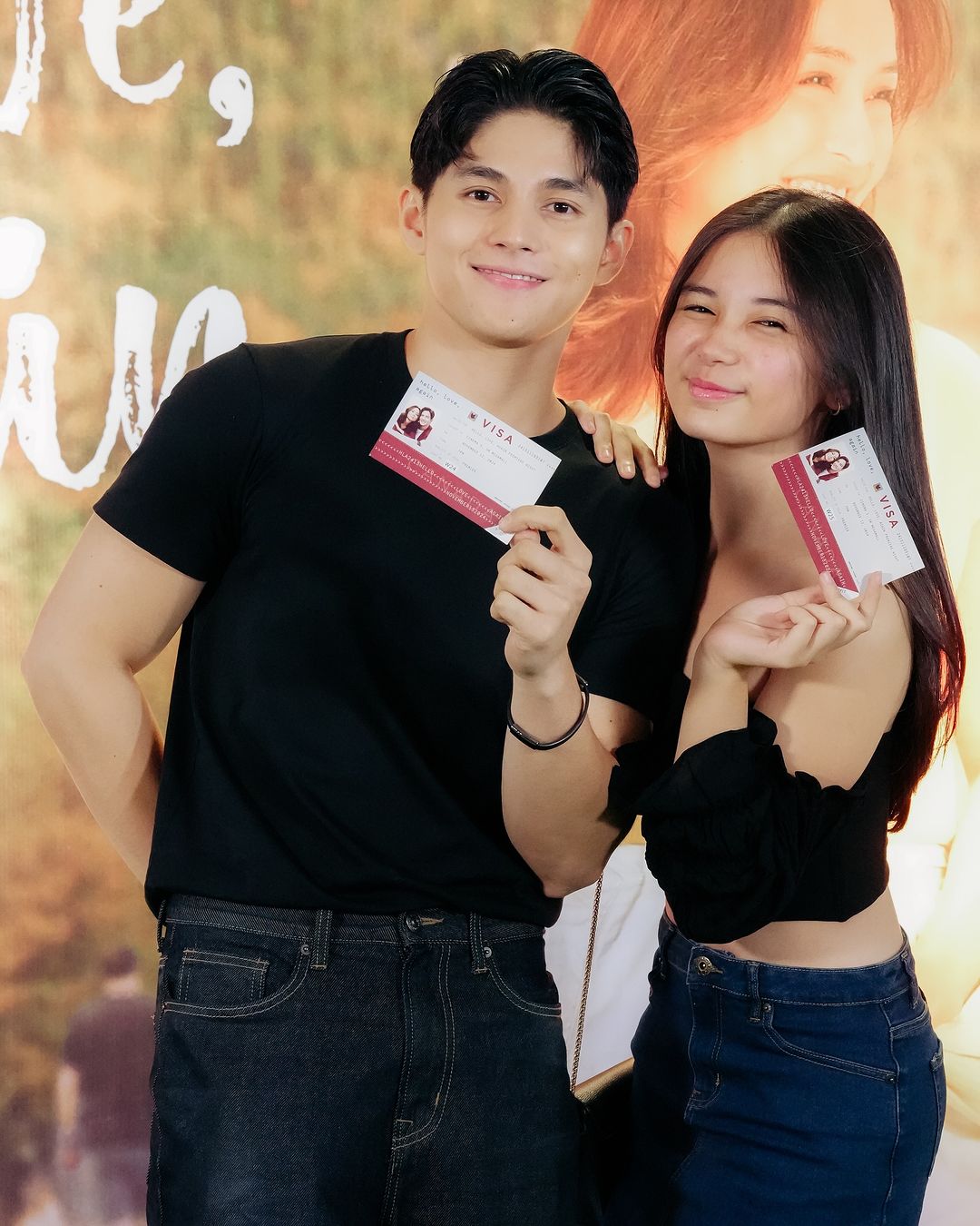 Allen Ansay and Sofia Pablo