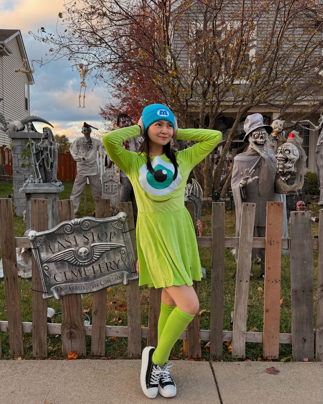 Barbie Forteza as Mike Wazowski from Monster's Inc.