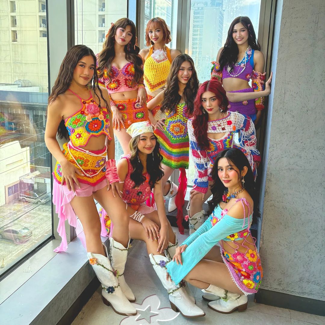 Crochet outfits by Cora and Cecilia for Pantropiko Day