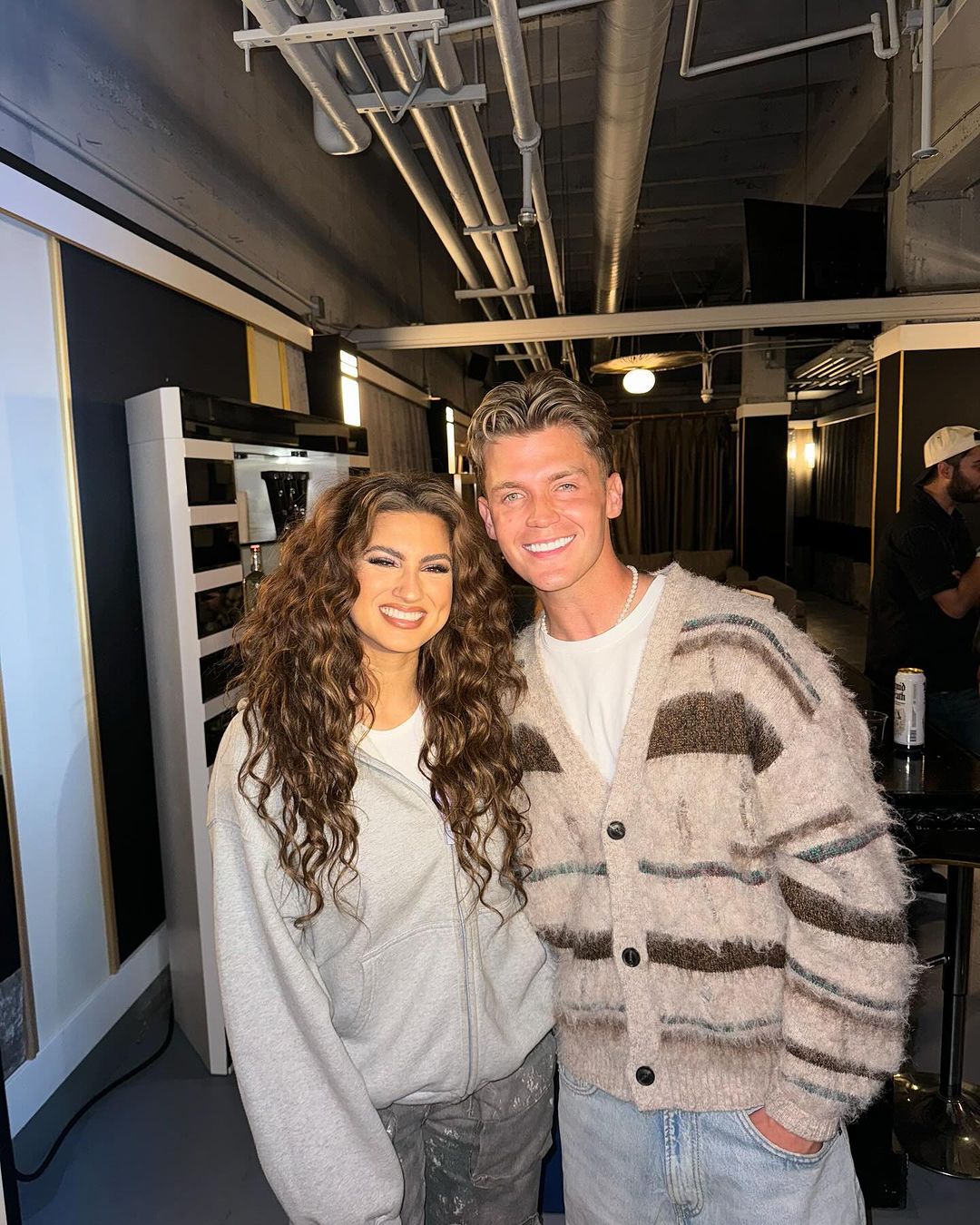 Jamie Miller and Tori Kelly