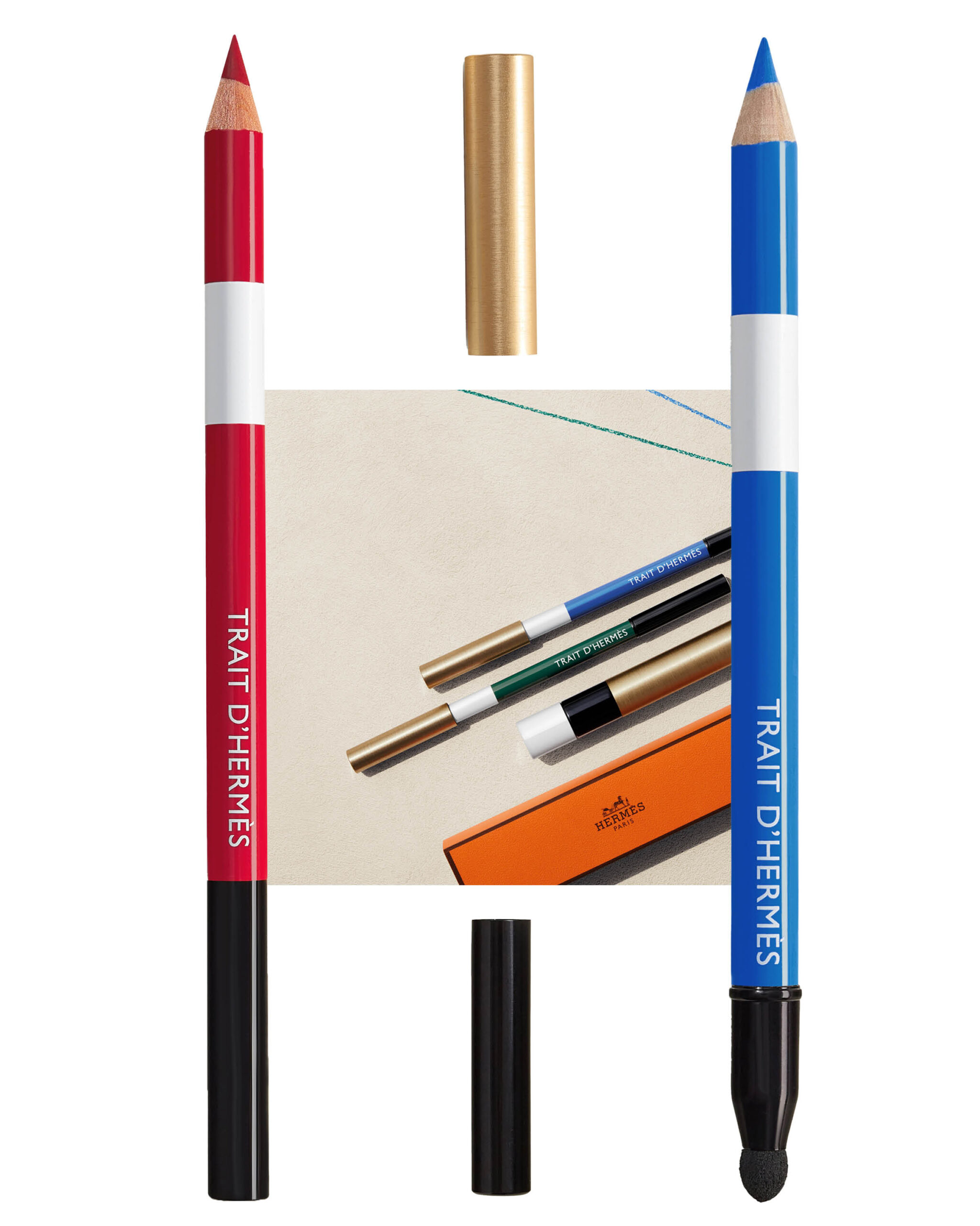
Hermès Beauty officially launched its 40-pice beauty collection that features a wide selection of eye and lip pencils, eyeliners and accessories