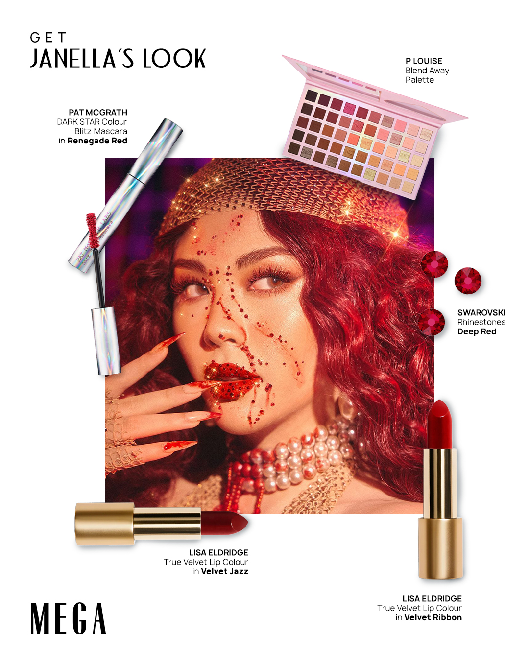 Janella Salvador makeup look for The Opulence Ball 2024