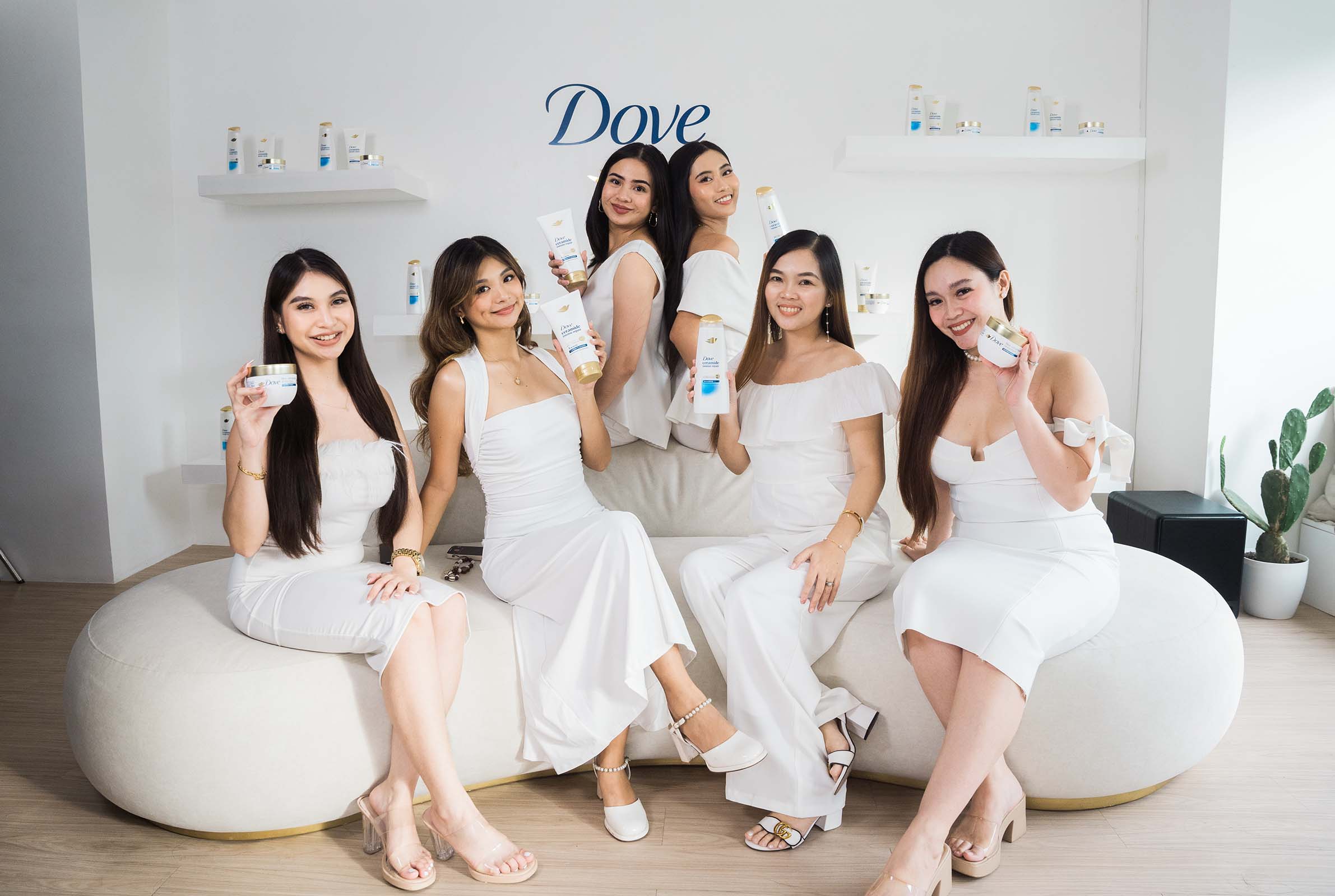 Highlights from the launch of Dove's new Hya-Ceramide Intense Repair 10-in-1 Treatment Mask