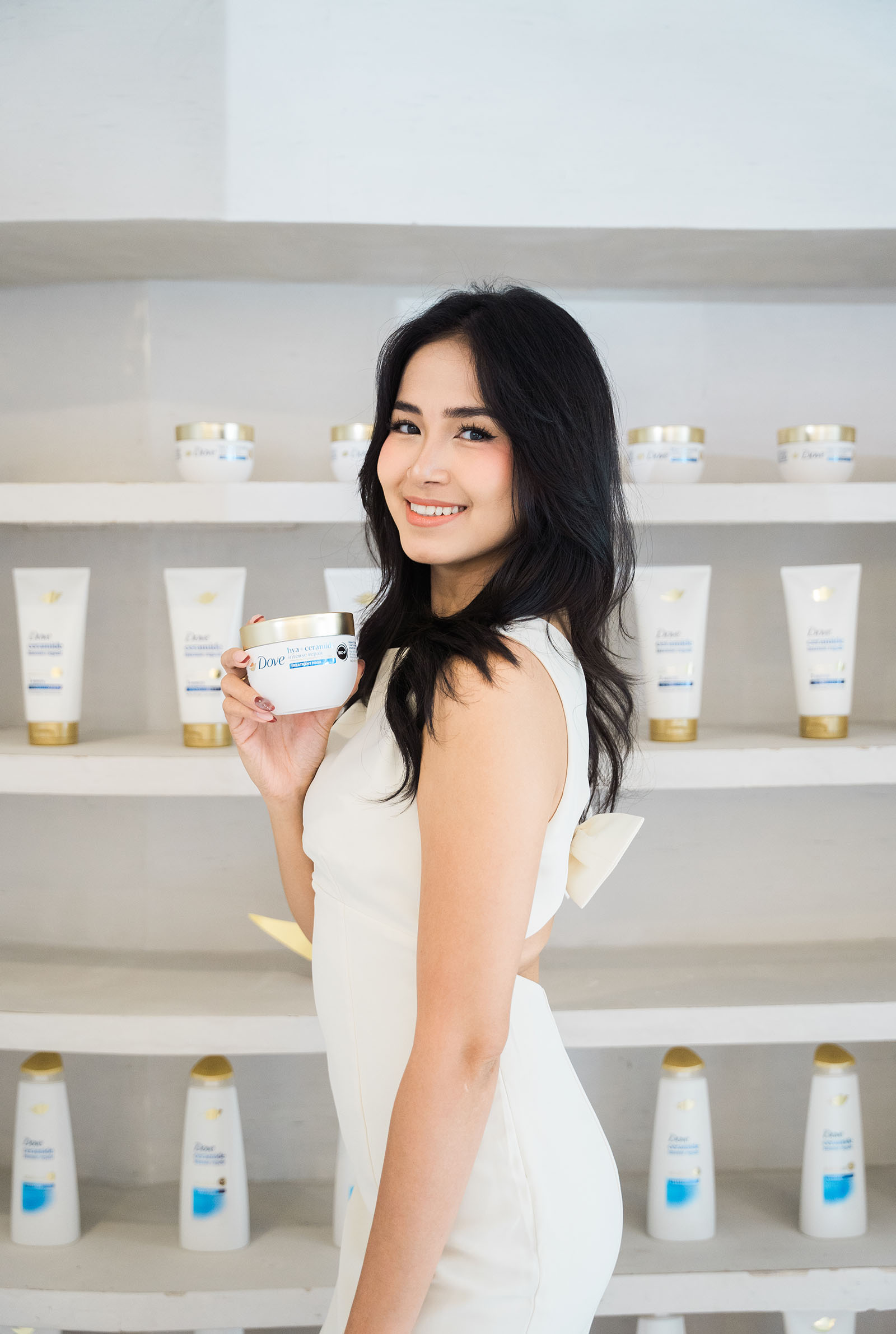 Highlights from the Dove 10-in-1 Intense Repair Treatment Mask launch