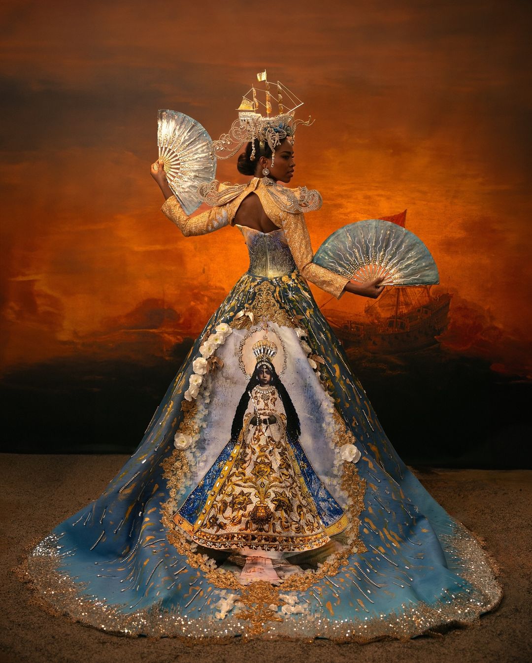 Miss universe Philippines 2024 Chelsea Manalo national costume hiraya manny halasan bulacan 