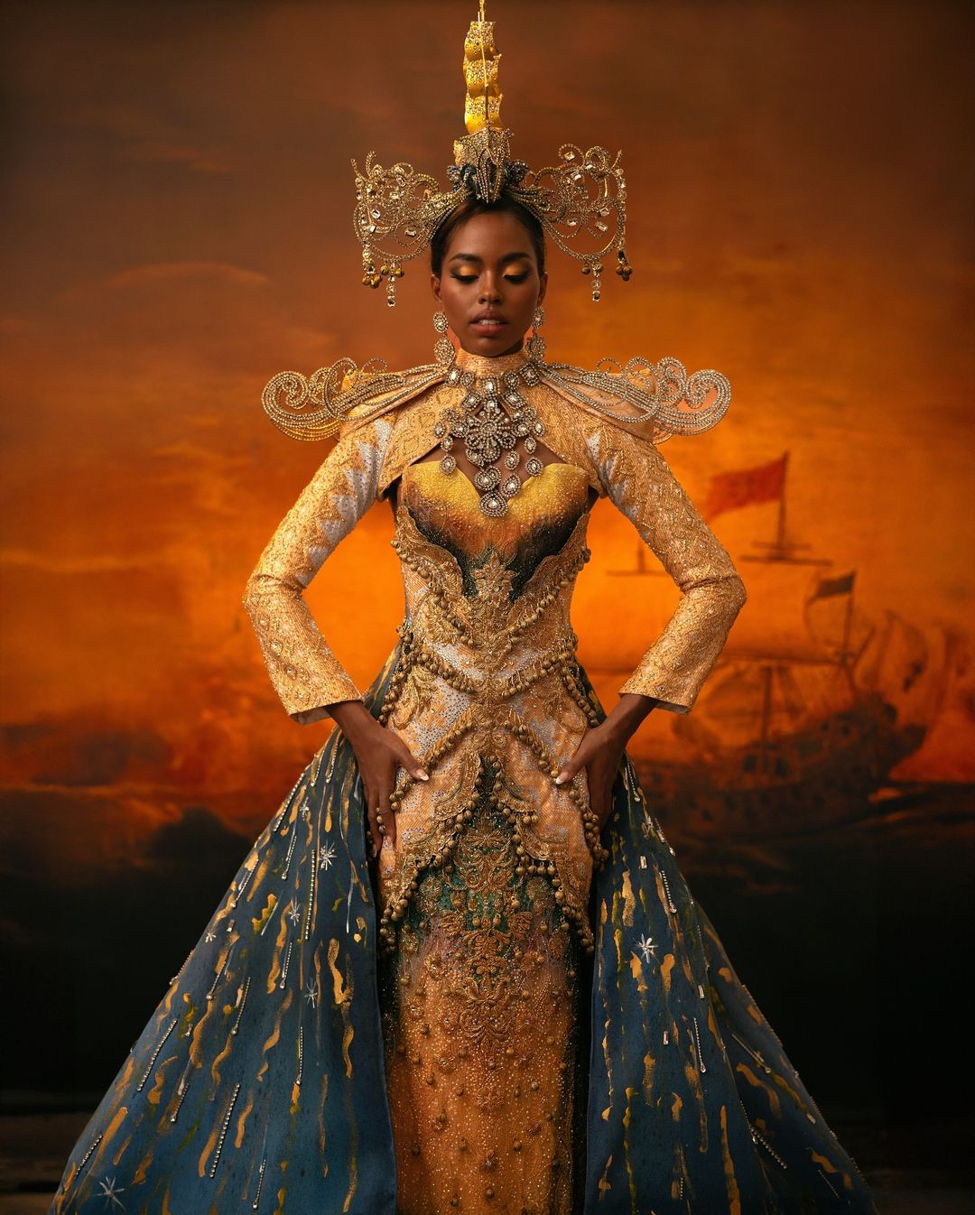 Miss universe Philippines 2024 Chelsea Manalo national costume hiraya manny halasan bulacan 