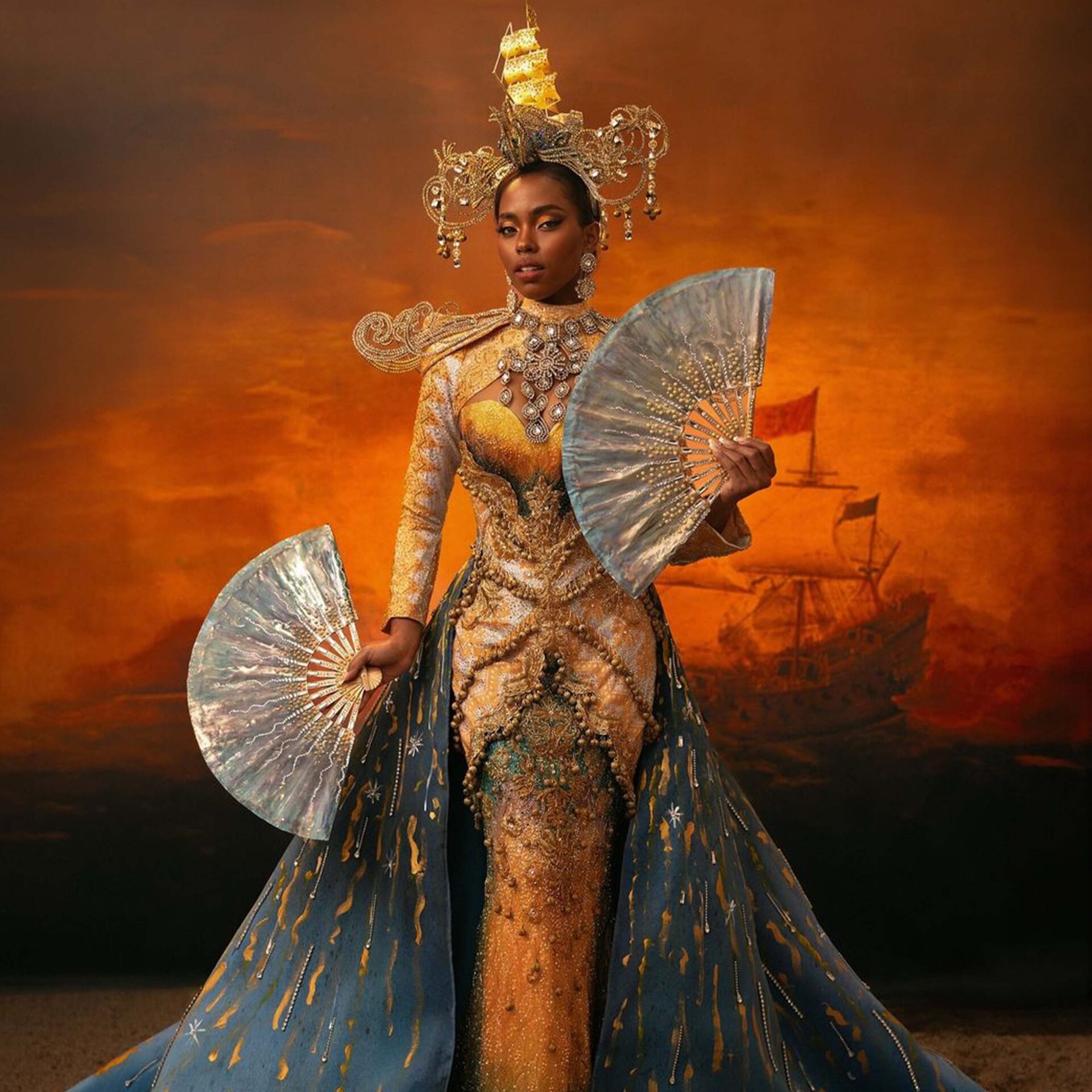 Chelsea manalo Miss Universe Philippines national costume hiraya manny halasan
