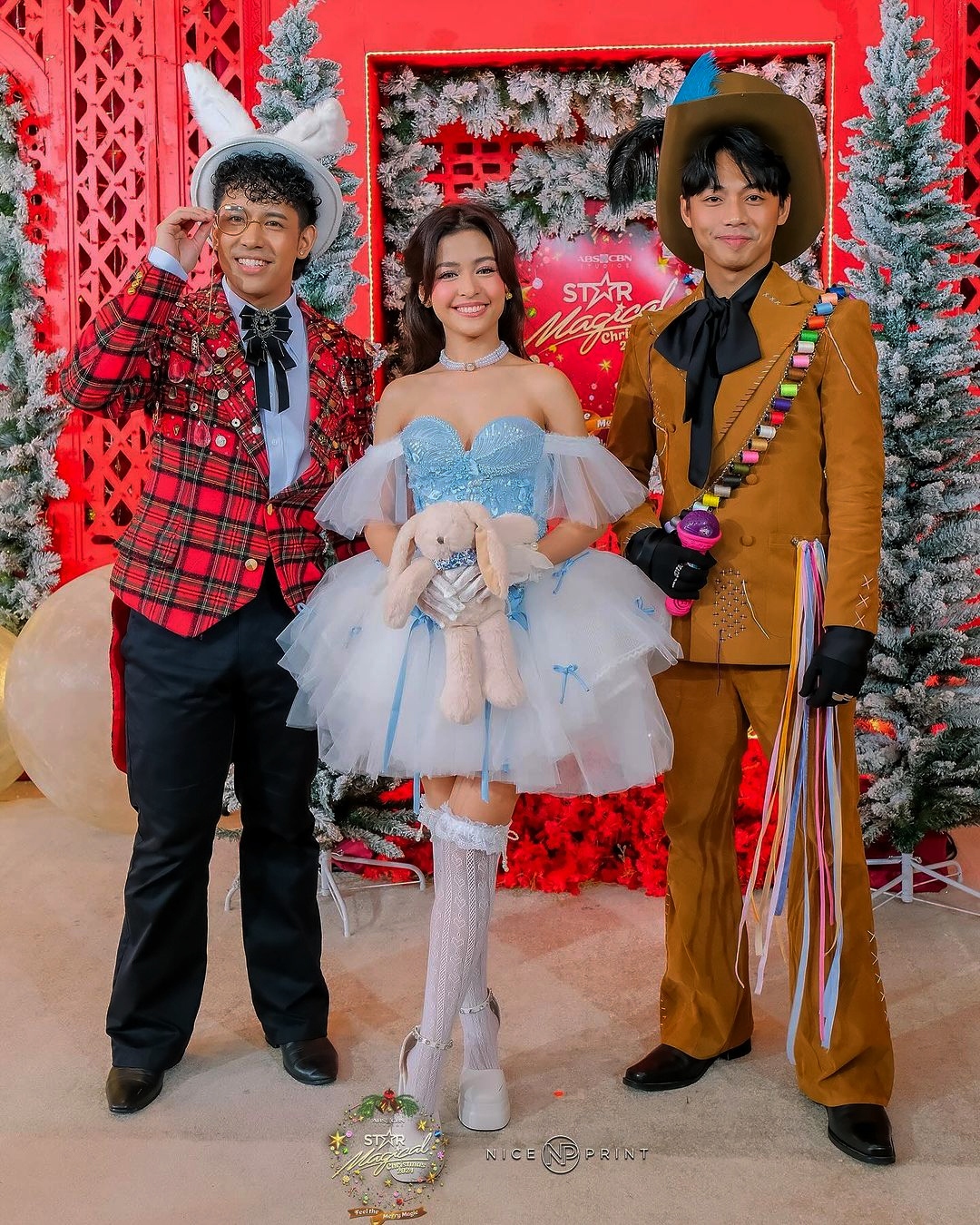 Andi Abaya at the Star Magical Christmas 2024