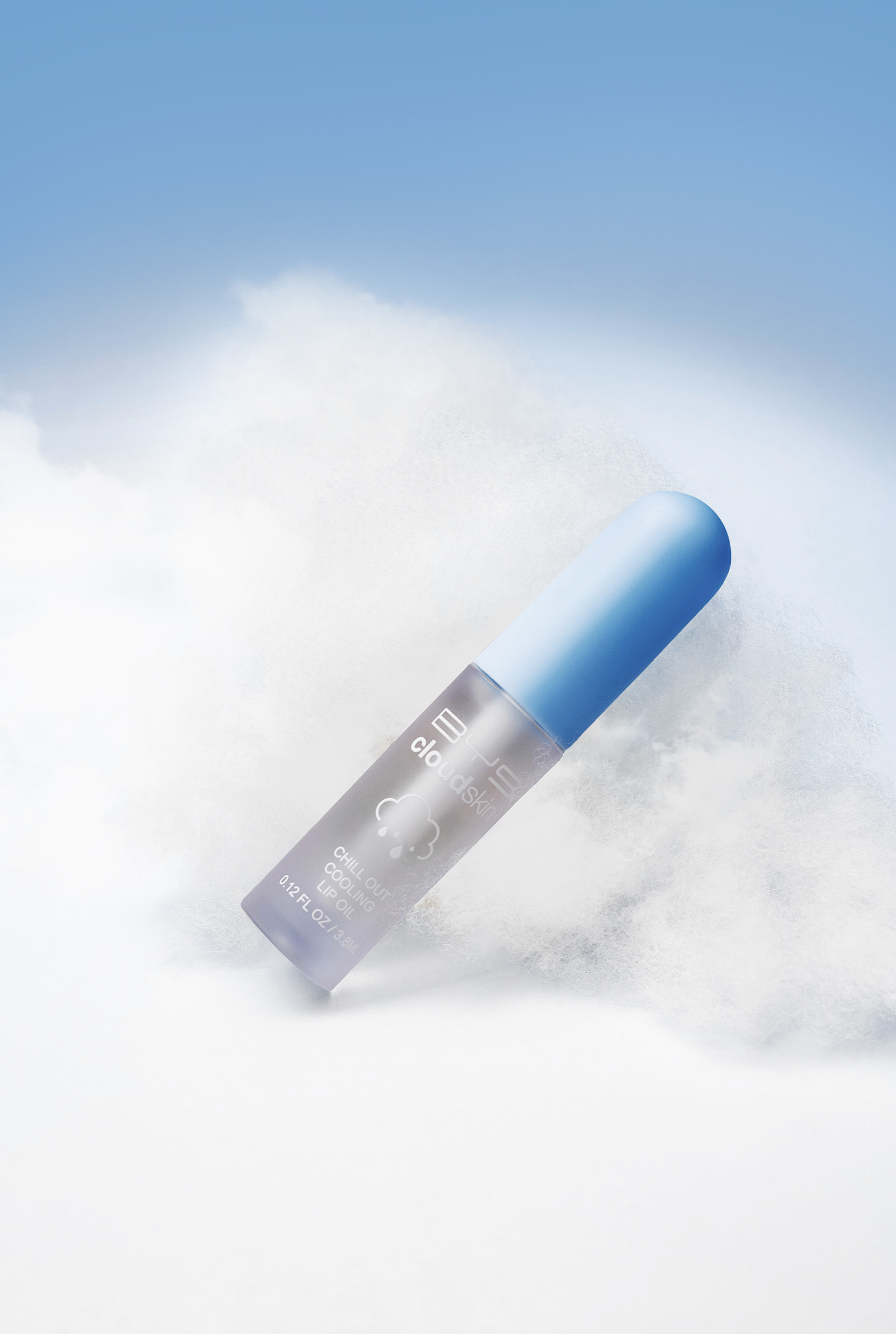 BYS Cloud Skin Chill Out Cooling Lip Oil, an oil-gloss hybrid that hydrates and soothes your lips