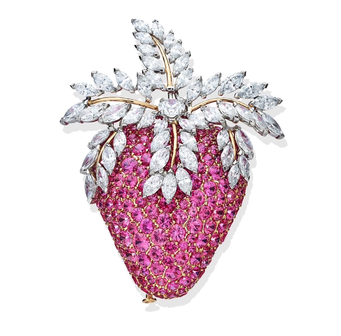 Strawberry brooch Tiffany