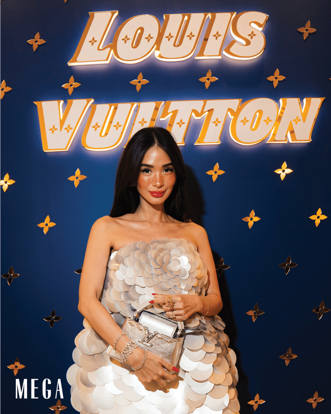 MEGA LV Night Out Heart Evangelista Louis Vuitton