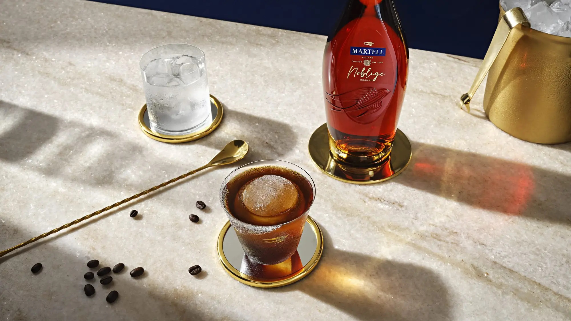 Get that New Year's kick with the Martell & Coffee