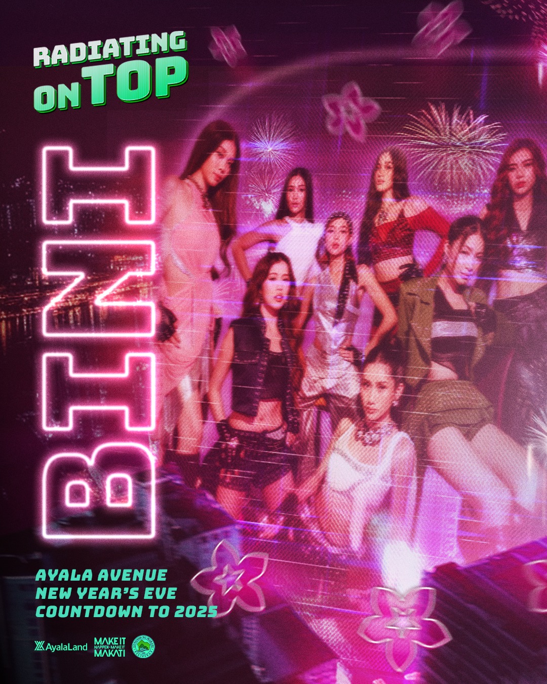 New Year’s Eve Countdown Party at Ayala Avenue featuring BINI