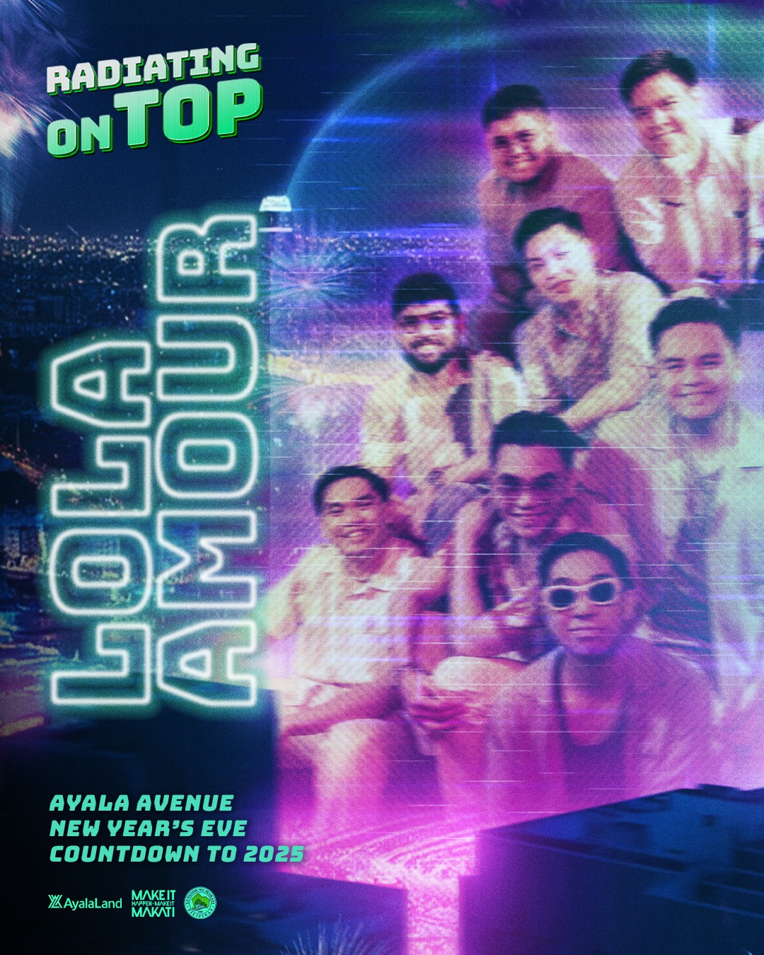 New Year’s Eve Countdown Party at Ayala Avenue featuring Lola Amour
