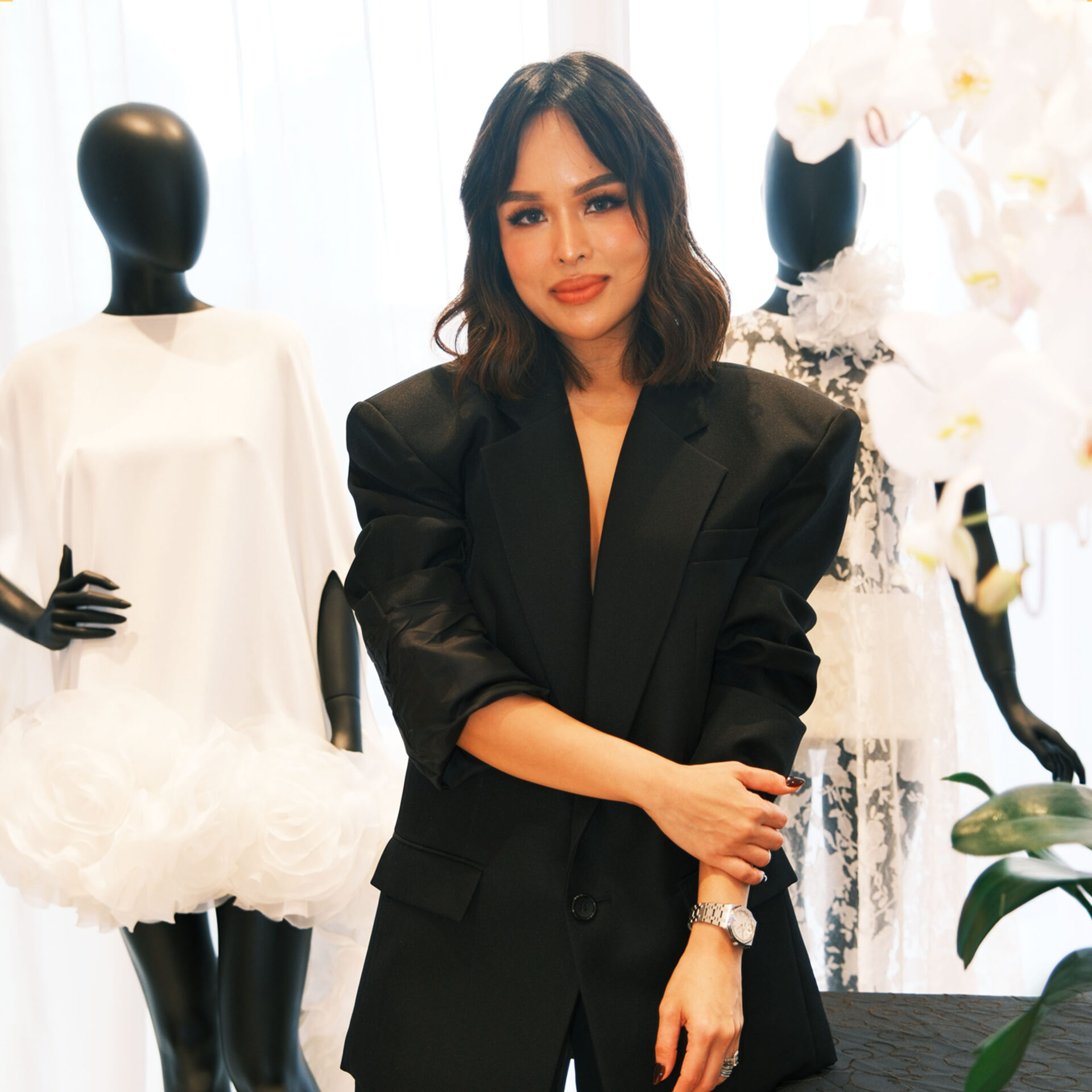 Andrea Tetangco expands her vision with a move to Rockwell’s The Proscenium, unveiling her first ready-to-wear collection with her brand’s signature femininity