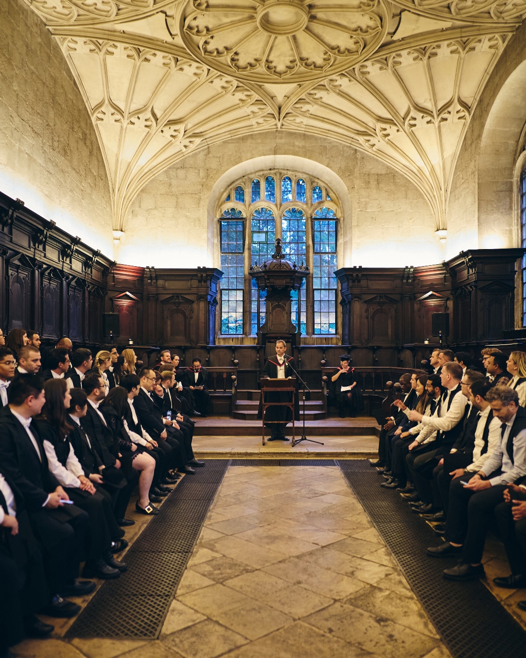 A scene at the Oxford University campus
