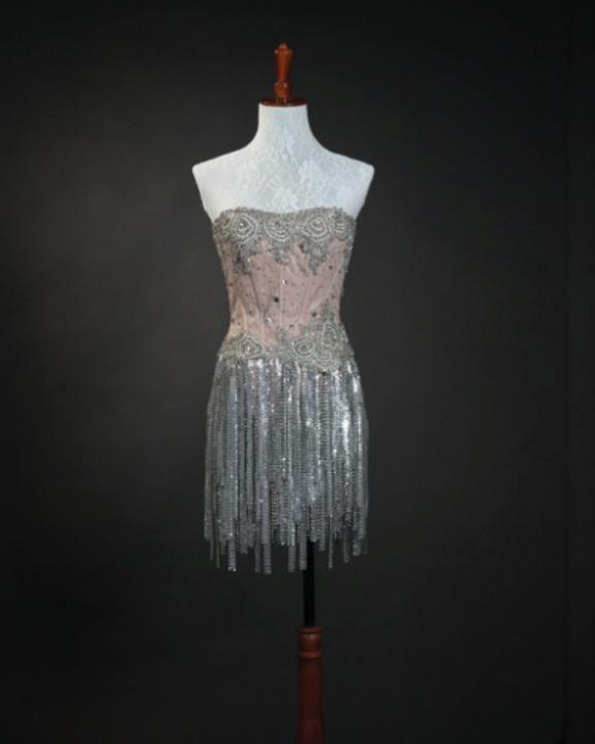 A Sherri Hill fringe dress that Pia Wurtzbach personally chose to open Miss Universe 2015