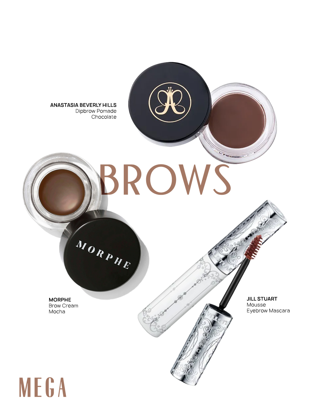 Mocha Mousse Beauty Look Brows