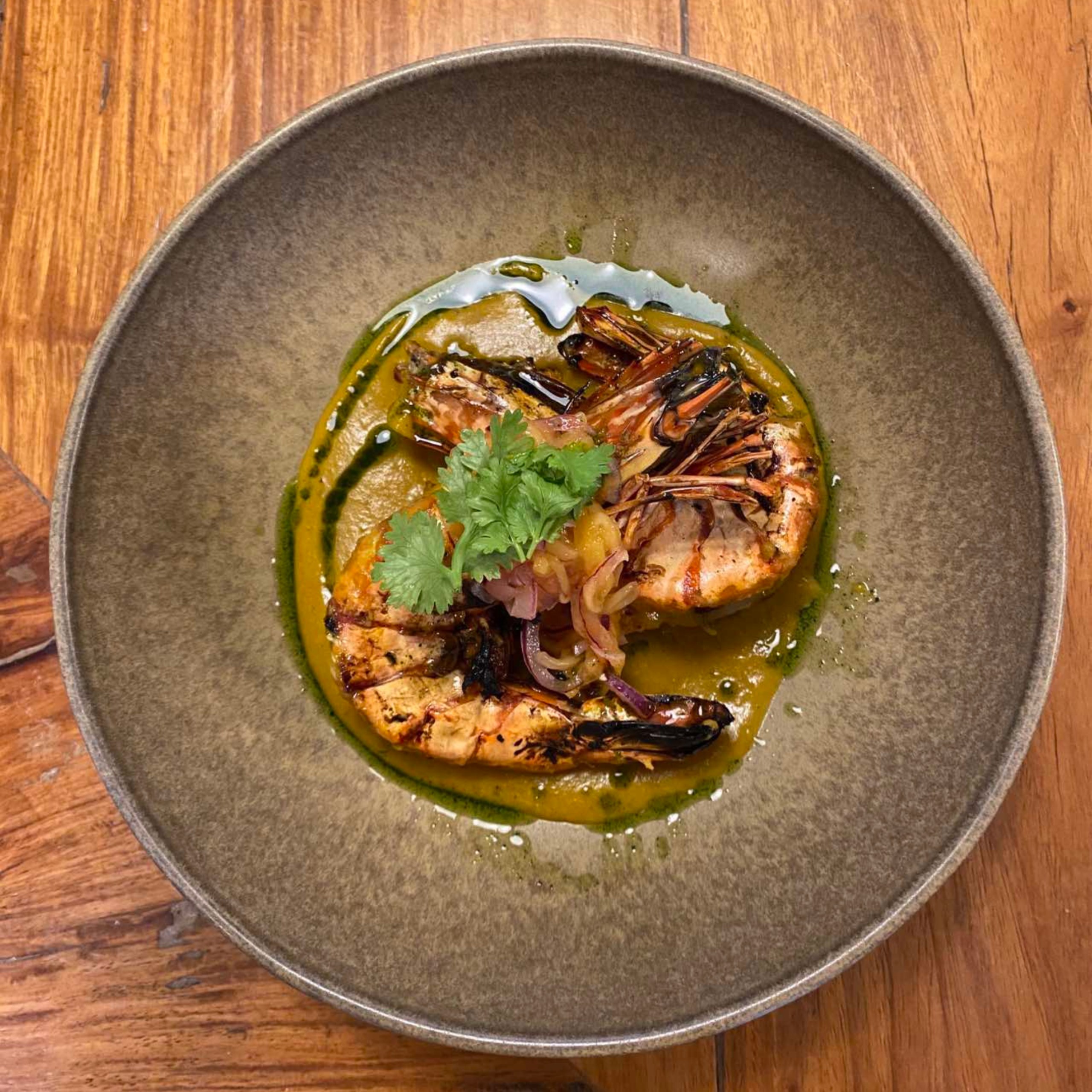 Prawns in Cambodian Curry