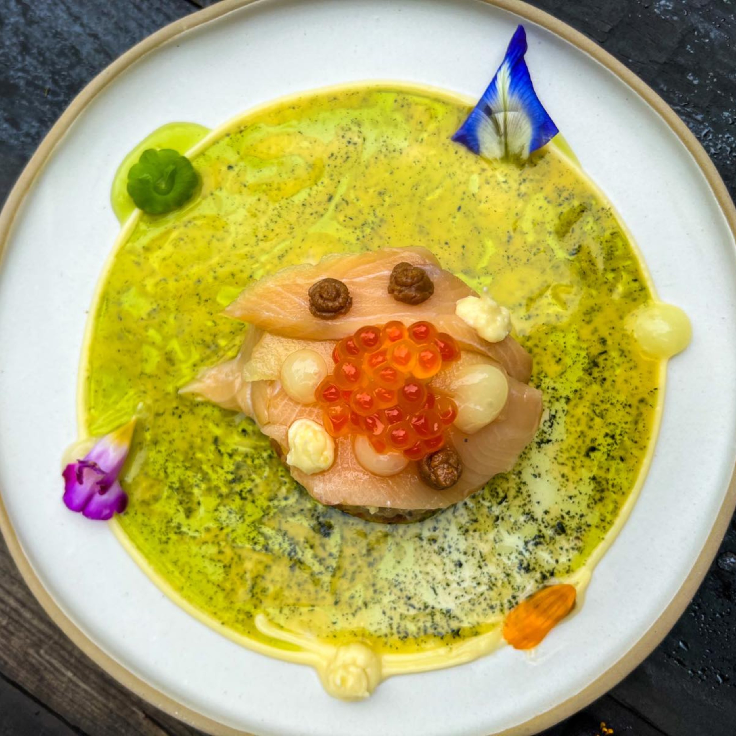 Hamachi Crudo